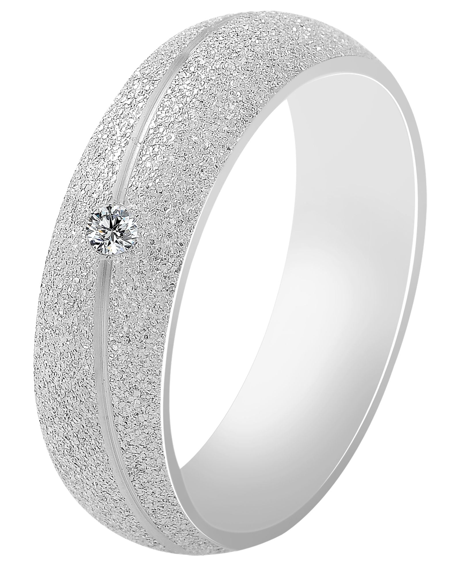 Fingerring ADELIA´S "Damen Ring aus Edelstahl" Gr. 62, silber, Fingerringe, Damen, 62, Edelstahl, Fingerring 4