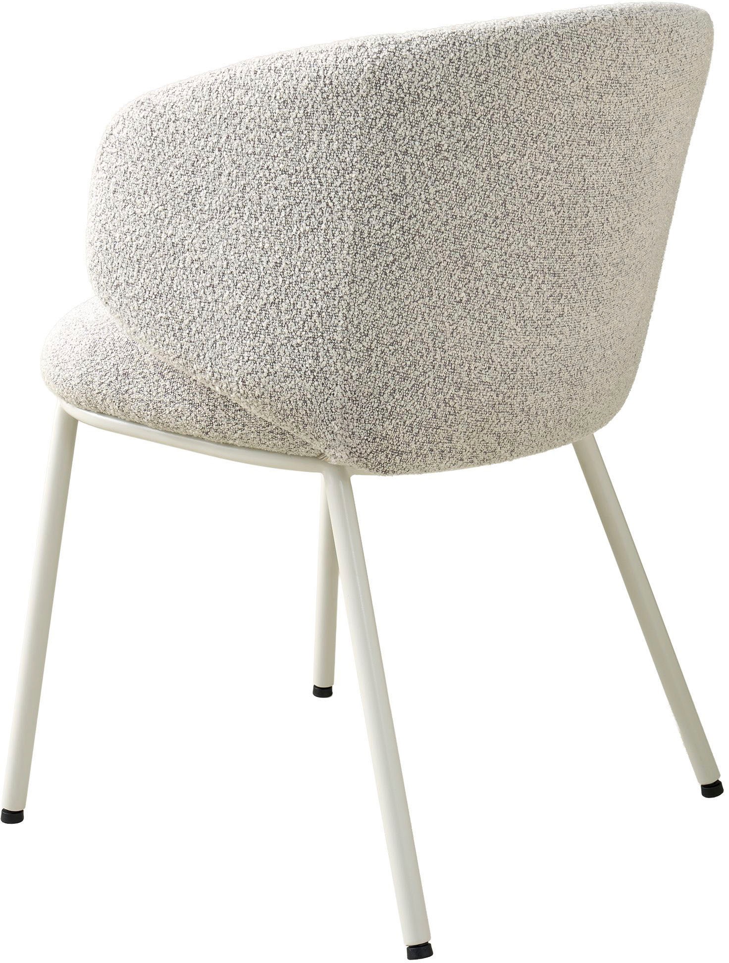 SCHÖNER WOHNEN-Kollektion Esszimmerstuhl »SUNJA« () 1 Stk.Bezug Bouclé, Untergestell Metall pulverbeschichtet