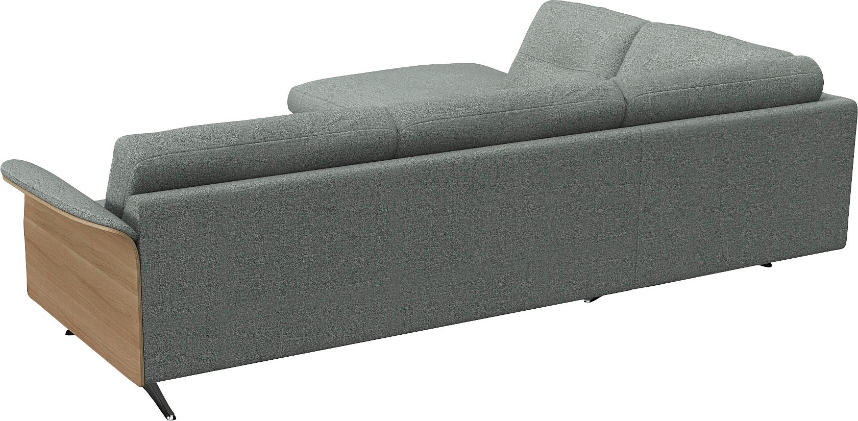 FLEXLUX Ecksofa »Glow, super bequem durch hochwertigem Sitzaufbau mit Federkern, L-Form«, Skandinavisches Design, In hochwertiger Verarbeitung