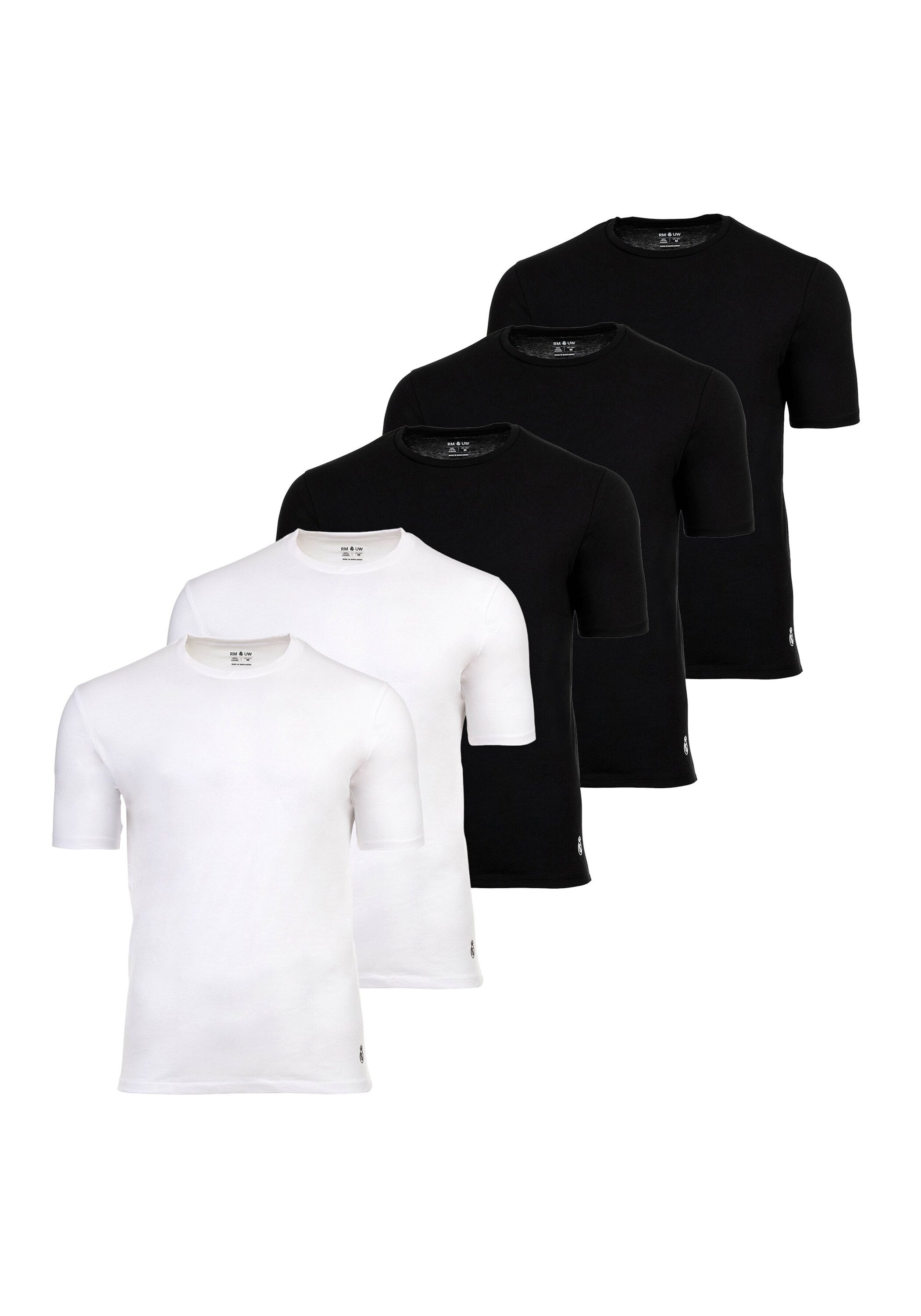 Real Madrid T-Shirt "T-Shirt RM Undershirt U-Neck 5-Pack 5er Pack" 5 günstig online kaufen