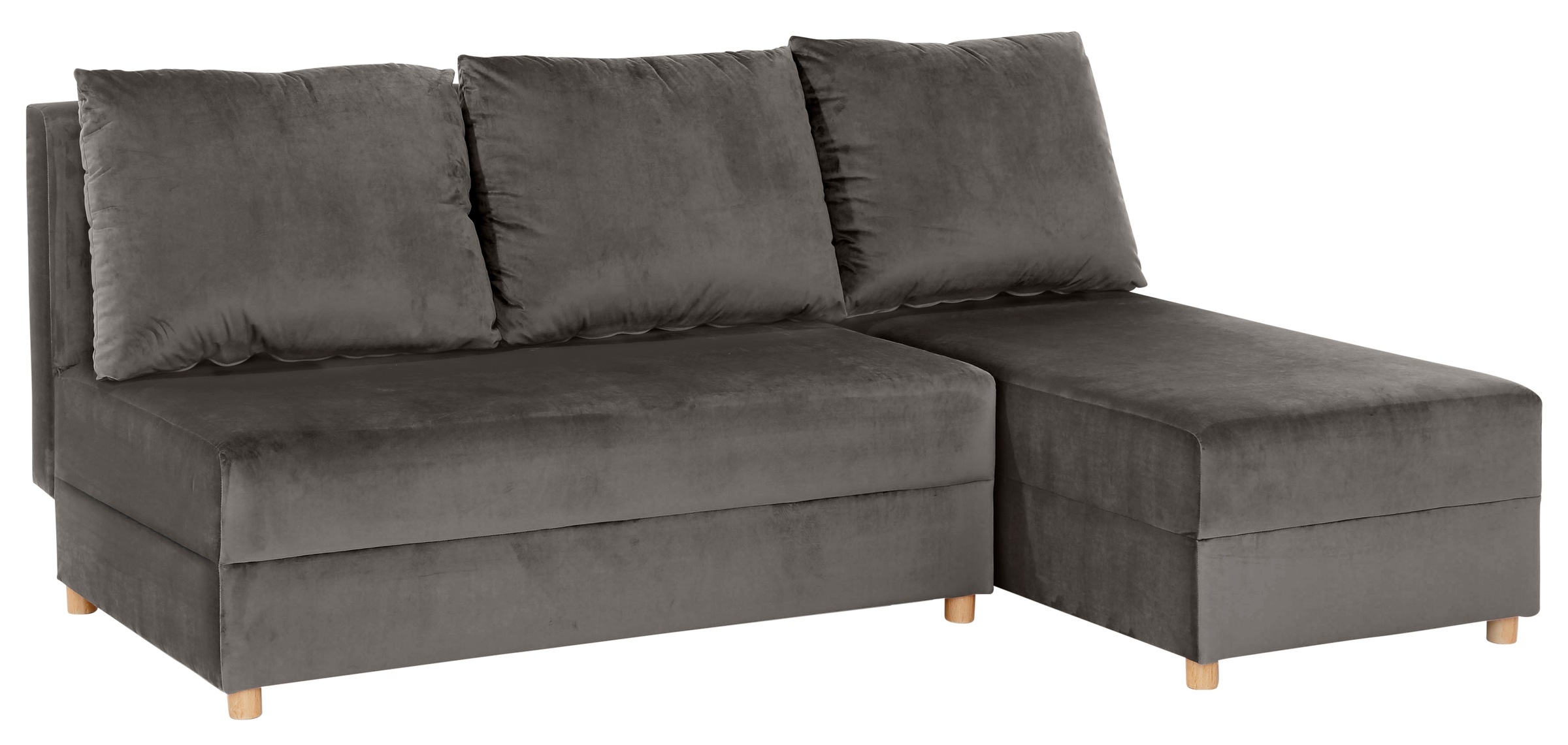 INOSIGN Ecksofa »Mick L-Form«, Longchair links/rechts montierbar, wahlweise mit Bettfunktion