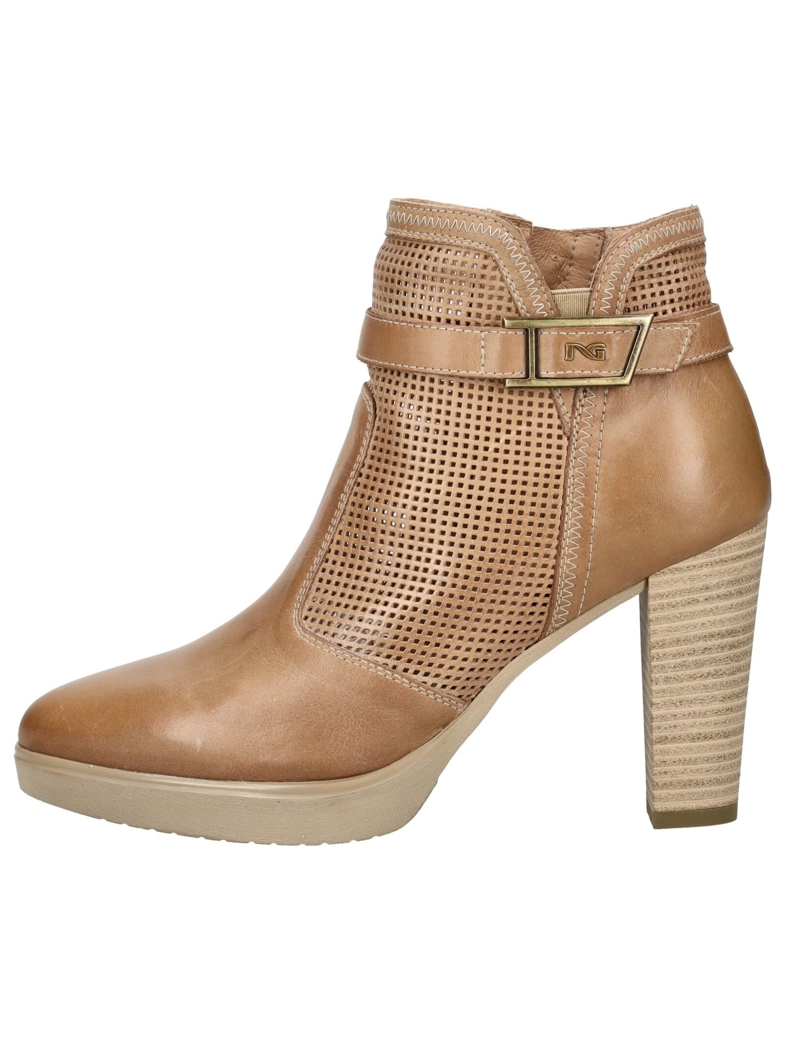 Nero Giardini High-Heel-Stiefelette "Nero Giardini Stiefelette Leder" günstig online kaufen