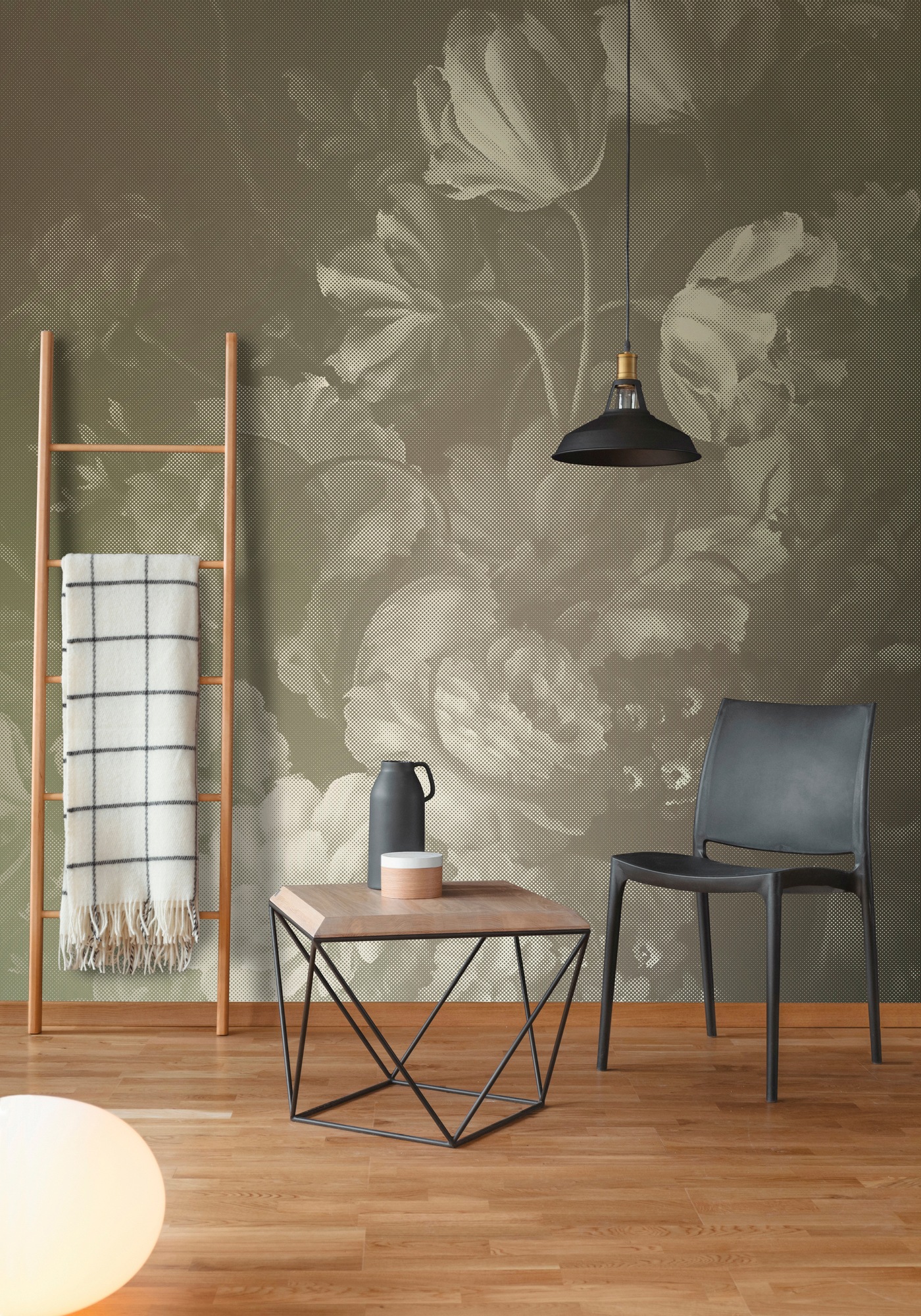 living walls Fototapete »Walls by Patel Dutch Pastel 4«, Vlies, Wand, Schräge