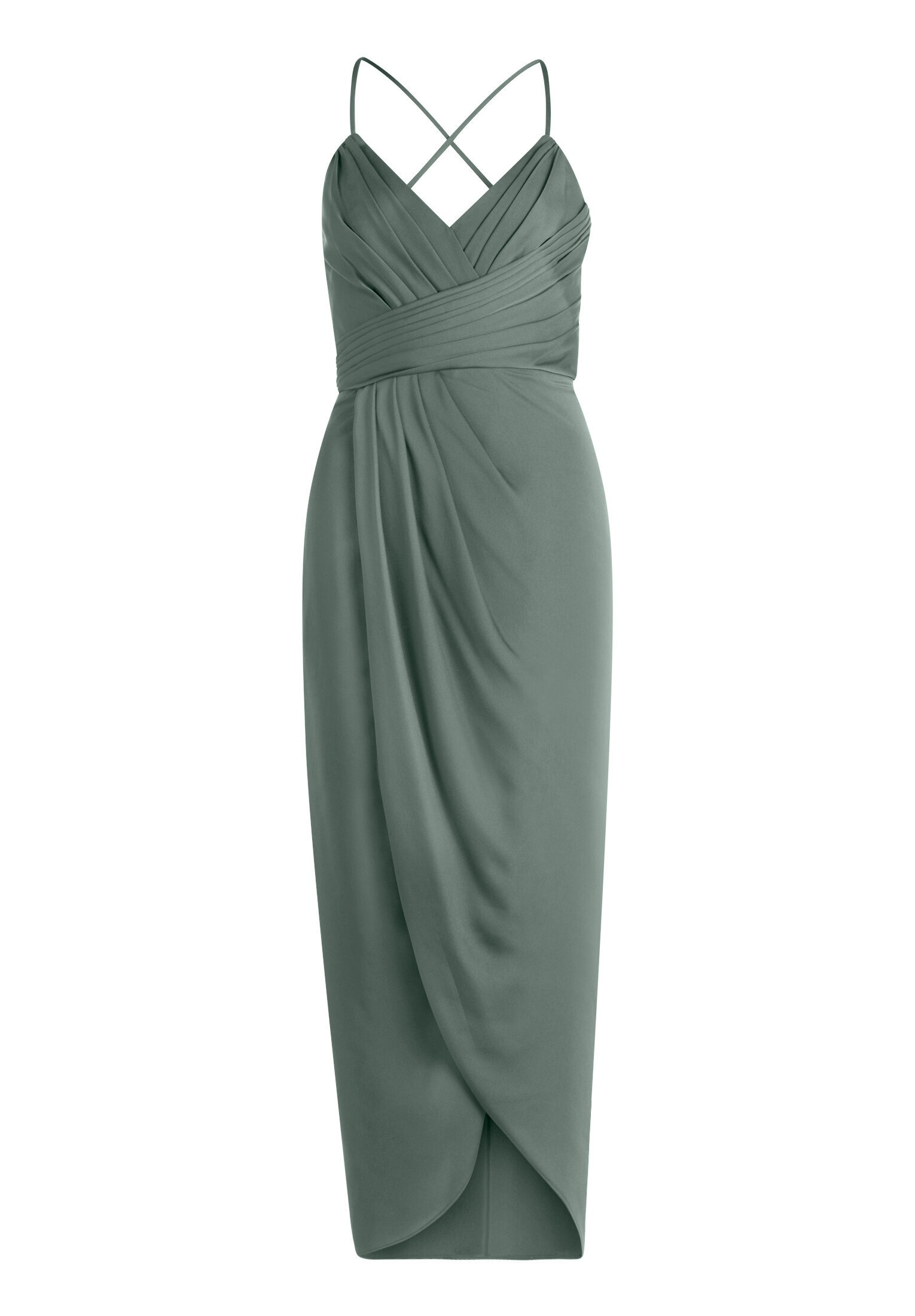 Vera Mont Abendkleid »Damen mit Raffung« Ohne Tasche Material