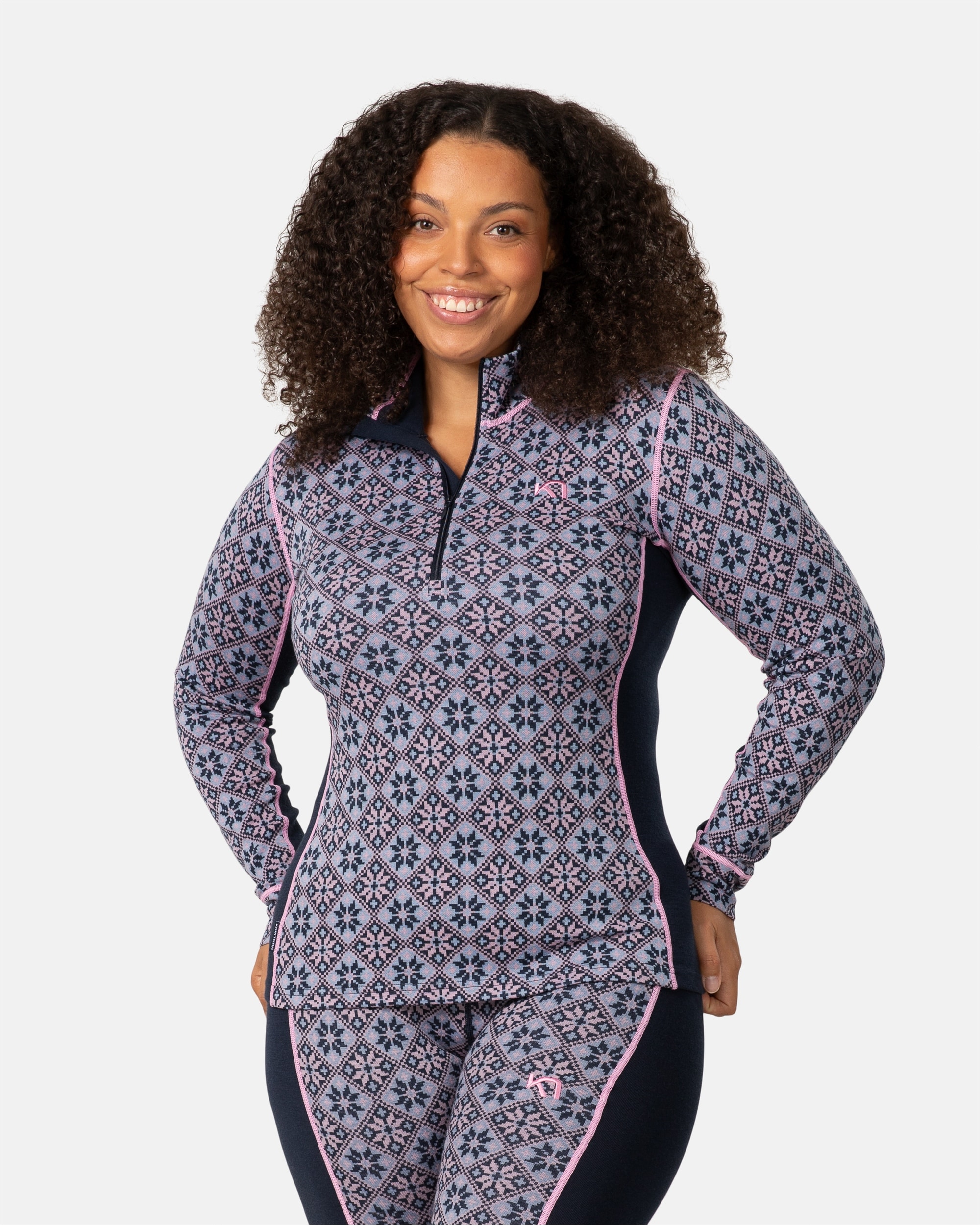 Kari Traa Funktionsshirt »Rose«, mit tollem Norweger-Muster