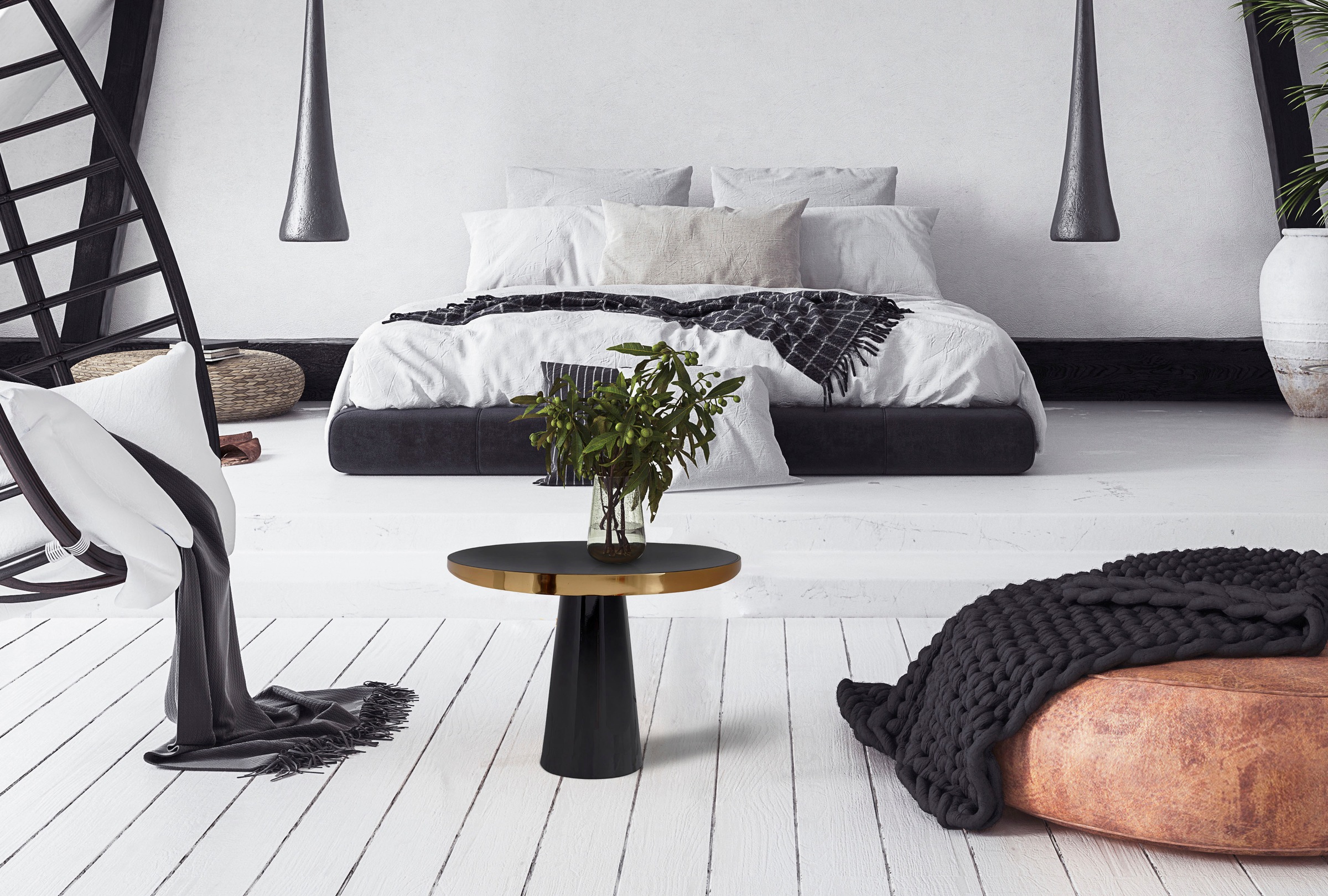 Kayoom Beistelltisch "Art Deco 625, Abstelltisch aus Metall,funktional und günstig online kaufen