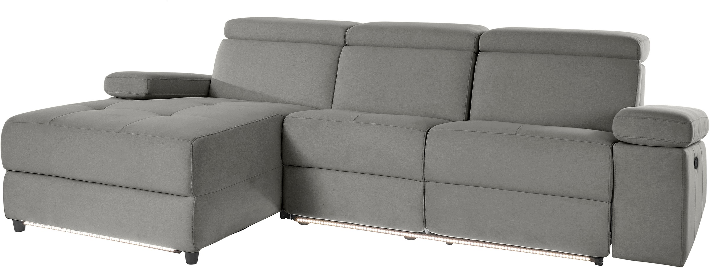 Thumbnail - Home affaire Ecksofa "Kilado, L-Form," mit Relaxfunktion, verstellbarer Armlehne, Kopfteilverstellung