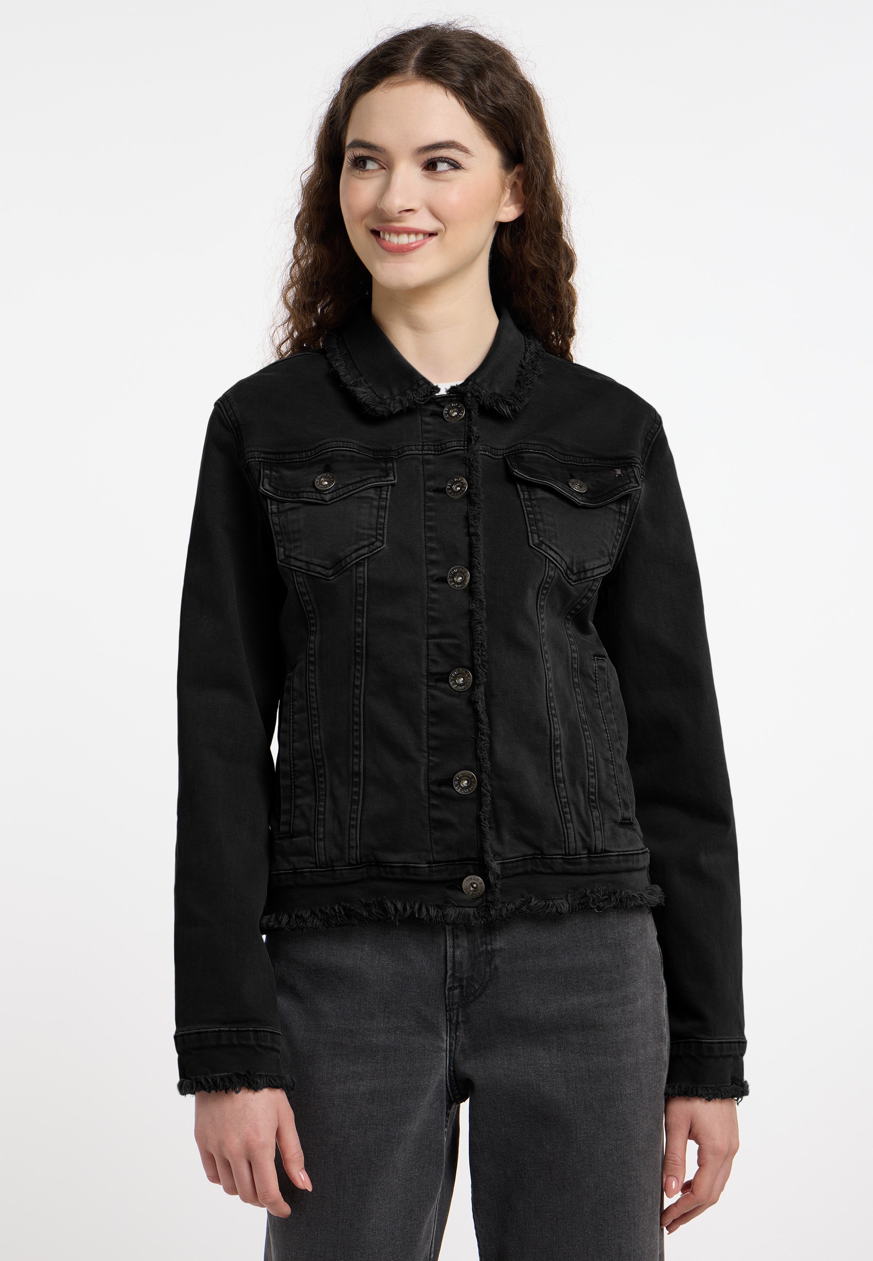 Windbreaker »Denim Jacket / Petty2«, mit Knopfleiste