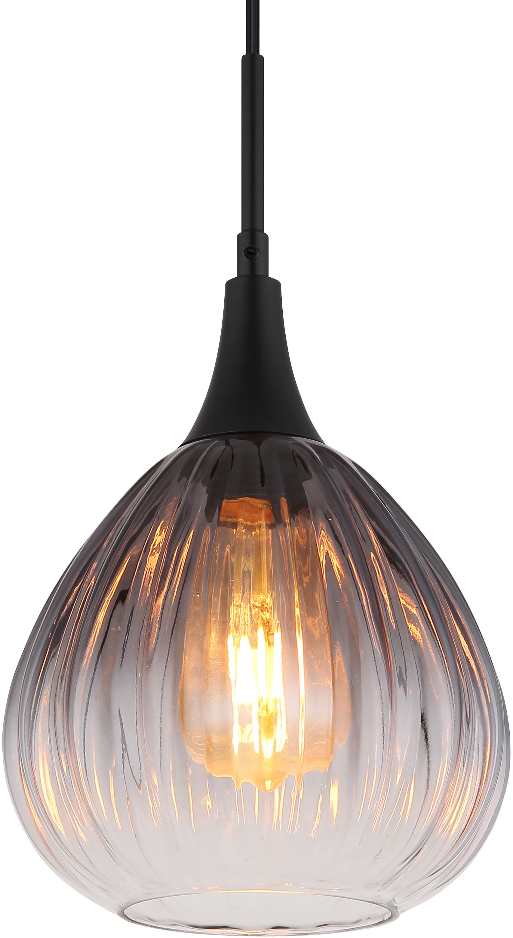 GLOBO LIGHTING Hängeleuchte »OLSEN«, Leuchtmittel E27 | ohne Leuchtmittel, Hängelampe/Pendelleuchte/Esszimmer/Wohnzimmer/Esstisch