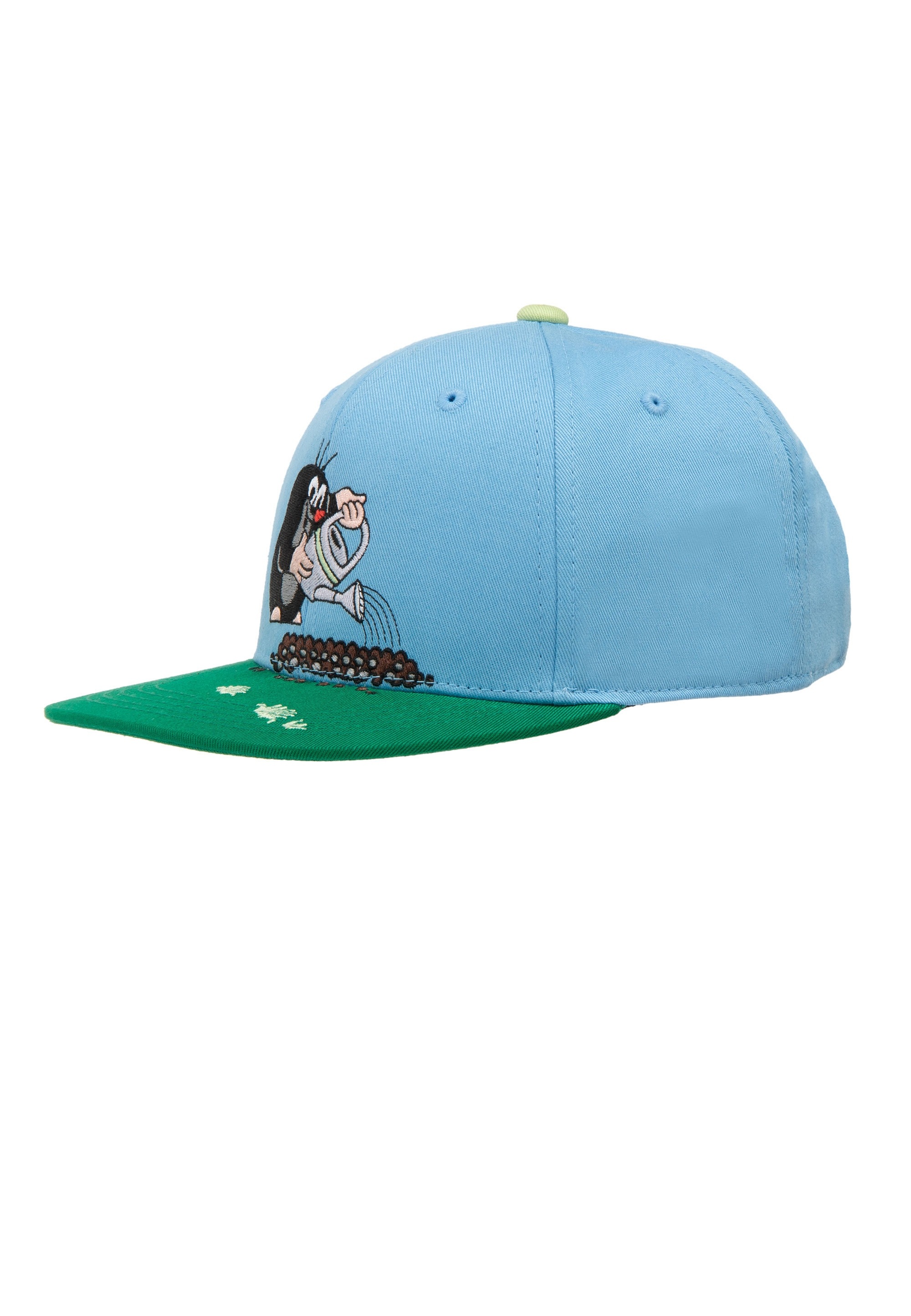 Thumbnail - koaa Baseball Cap "Der kleine Maulwurf - Gießkanne", mit detailreicher Stickerei