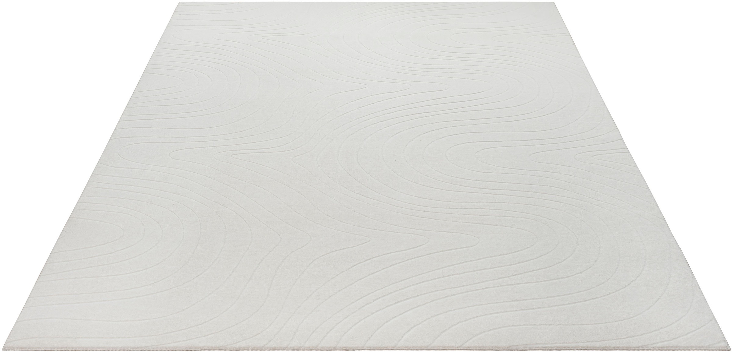 Thumbnail - OTTO home Teppich "Novva" rechteckig 8 mm Höhe mit Anti-Rutsch-Rücken und 3D-Optik