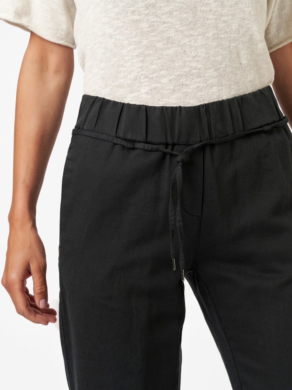 TONI Schlupfhose »Pia Wide Leg 7/8«, Sommerhose mit Taschen