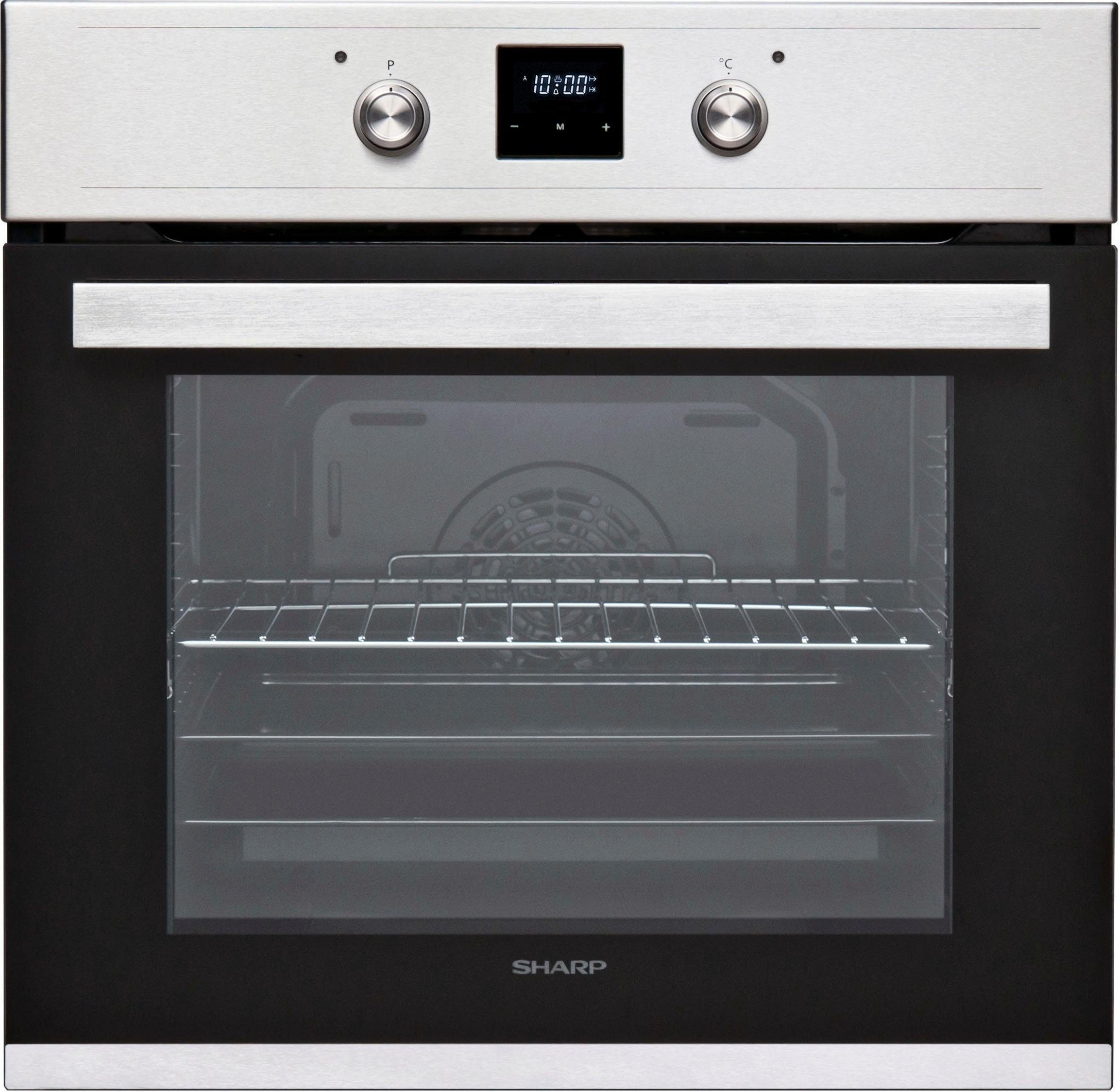 Sharp Einbaubackofen  »K-60D19IM1-EU«, mit Vollauszug