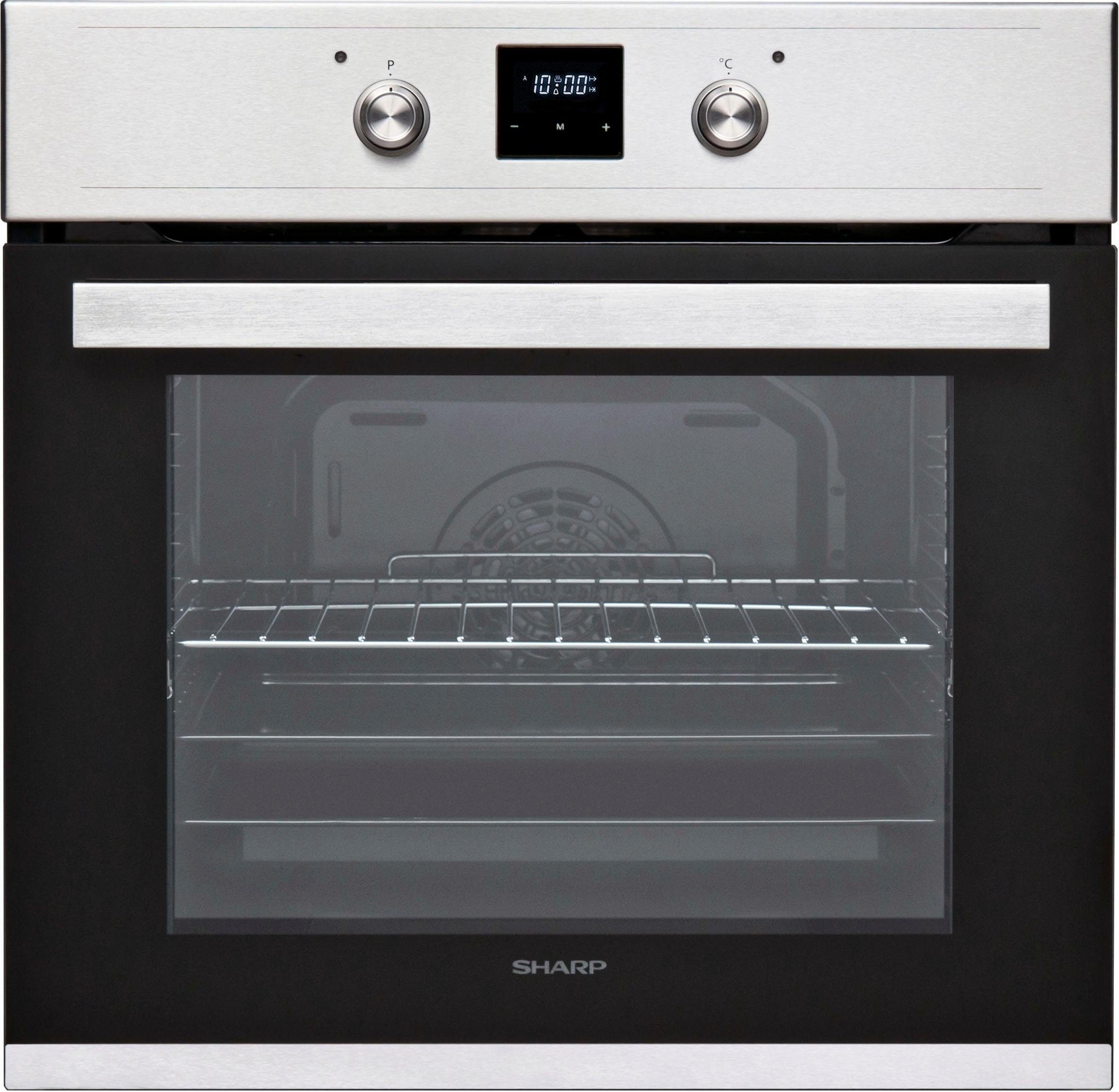 Sharp Einbaubackofen »K-60D19IM1-EU«, K-60D19IM1-EU, mit Vollauszug