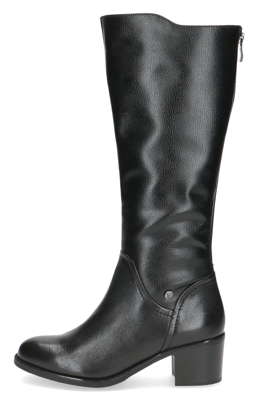 Caprice Stiefel, Blockabsatz, Langschaftstiefel, Businessstiefel, Innenreißverschluss