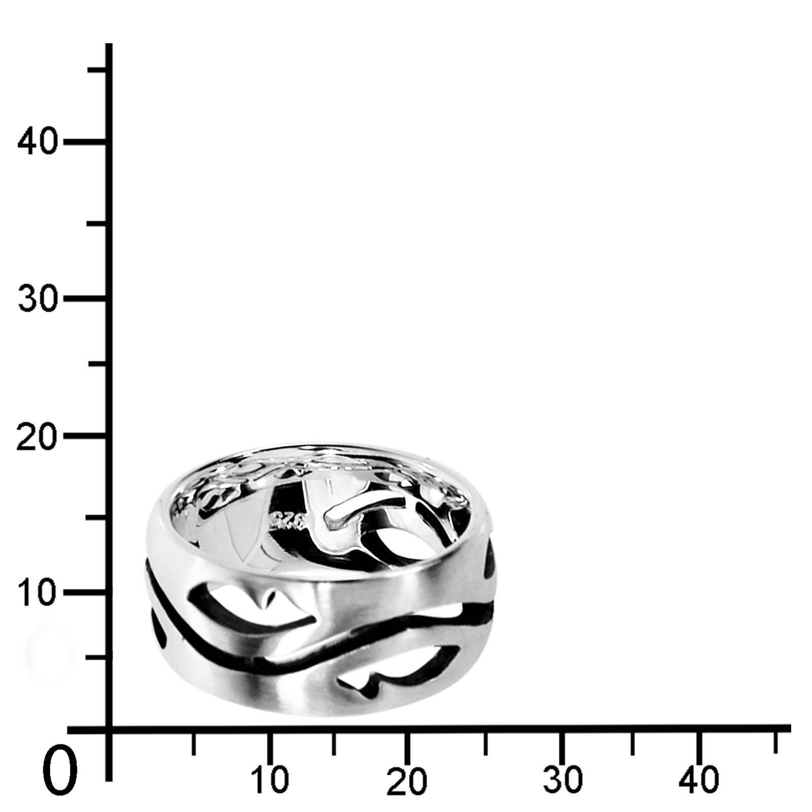 OSTSEE-SCHMUCK Fingerring »- Fisch - Silber 925/000 -,«