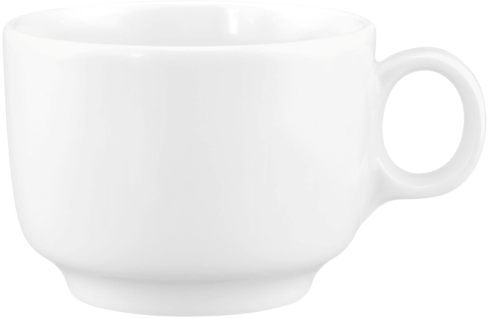 Seltmann Weiden Kaffeeservice »Sento Home, Geschirr-Set, 18-teilig«, (Set, 18 tlg., 6x Kaffeeobertasse, 6x Kaffeuntertasse, 6x Frühstücksteller), harmonisch geschwungene Form