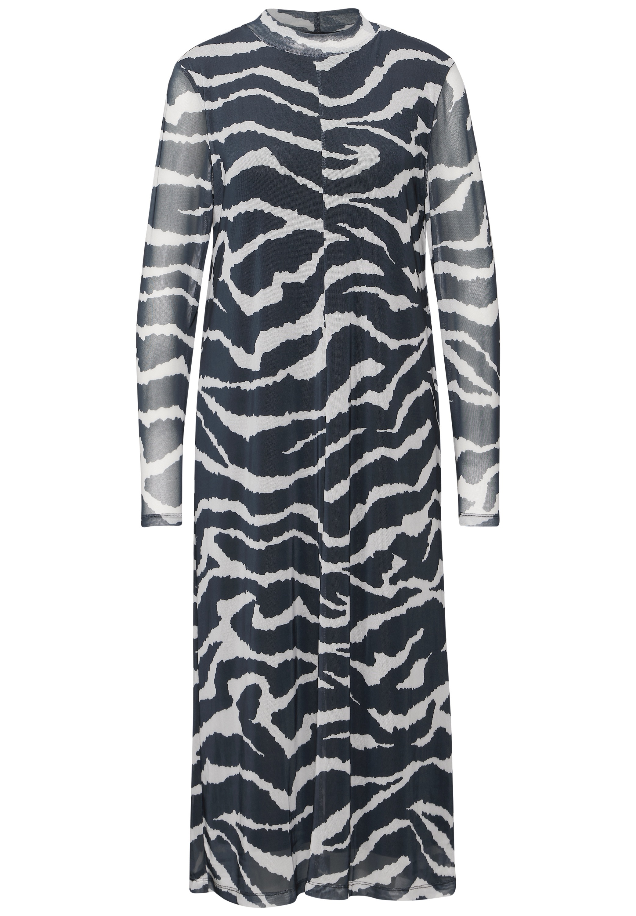 Thumbnail - STREET ONE STUDIO Midikleid Ohne Taschen mit Rundhalsausschnitt