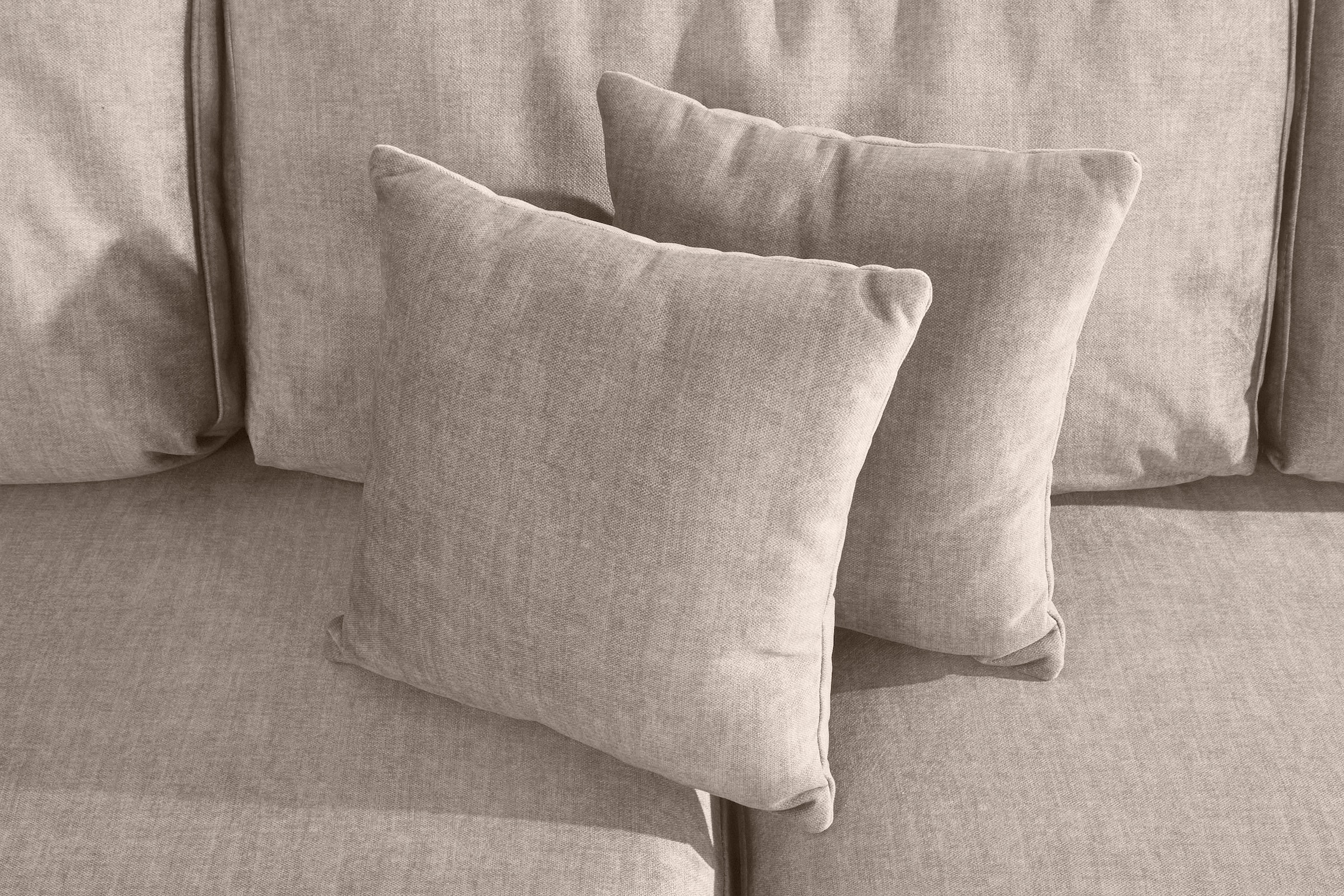 Home affaire Big-Sofa »Fresh Pond«, in vielen Bezugsqualitäten und Farben, B/T/H: 290/96/95 cm