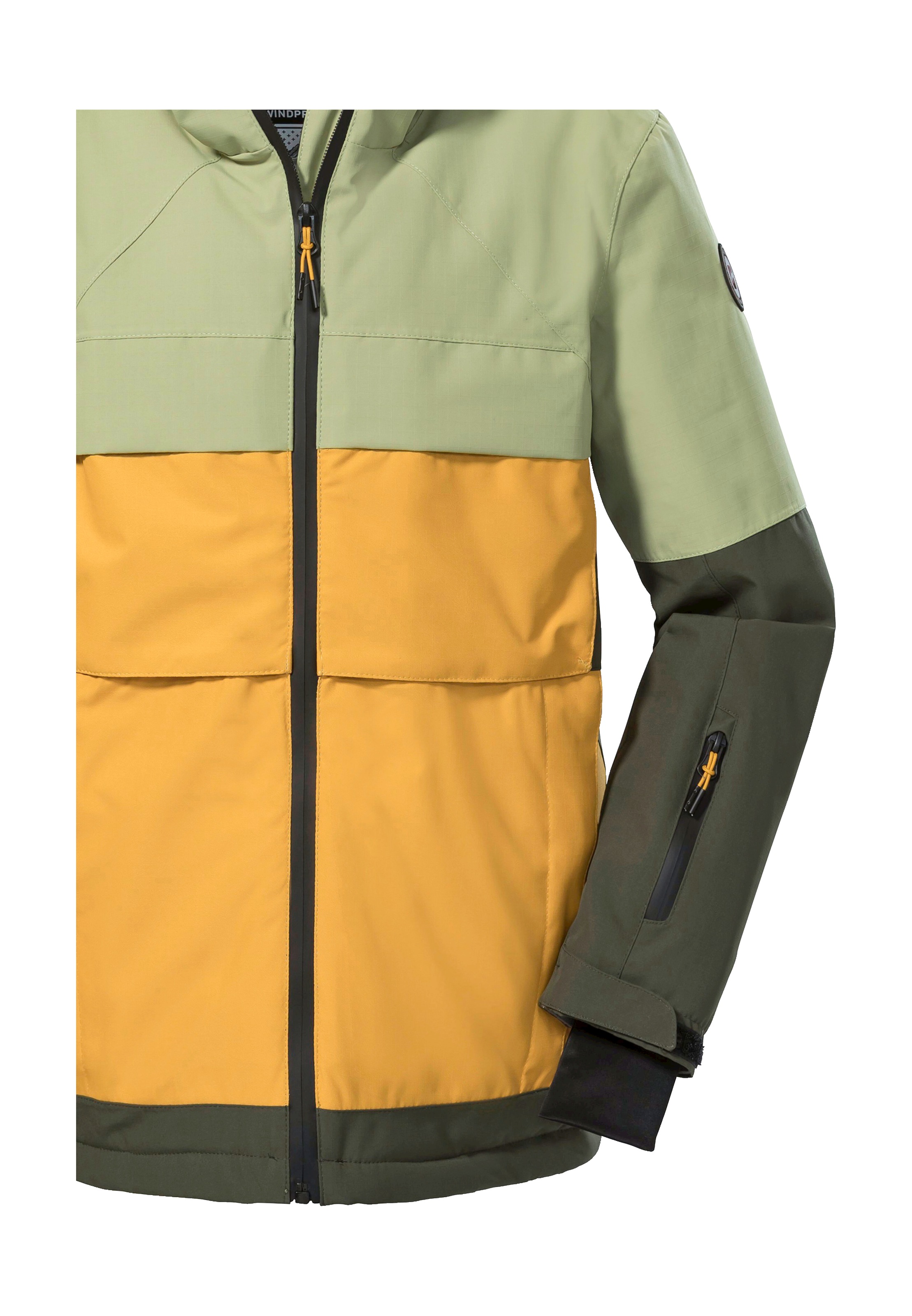Killtec Skijacke »KSW 180 BYS SKI JCKT« Wasserdichte Funktionsjacke mit urbanem Design und vielen Features
