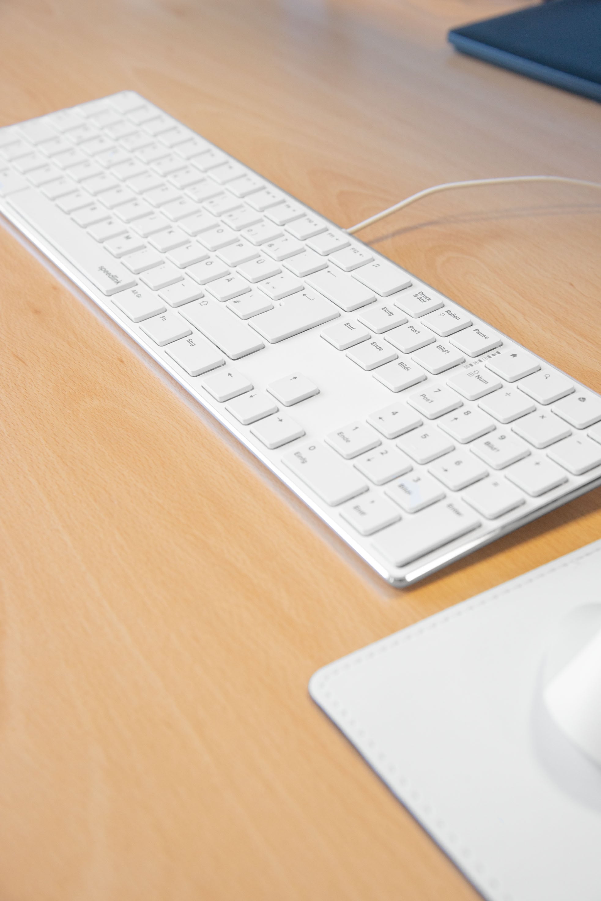 Speedlink Slimline-Tastatur »RIVA Slim Metal Scissor«, (Antirutsch-Füße-Fn-Tasten-Ziffernblock-Funktionstasten)