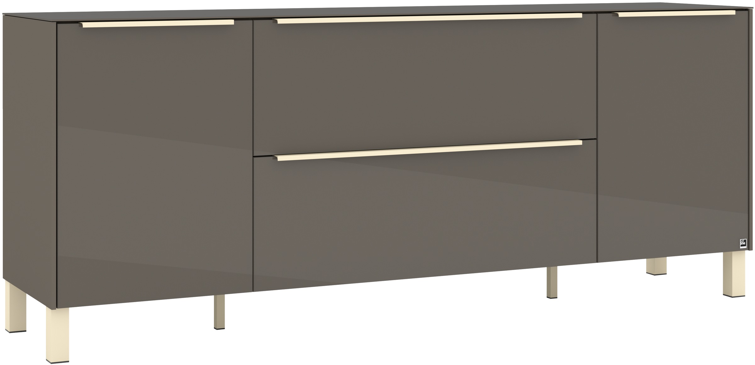 set one by Musterring Lowboard »Reno« 1 Stk. tlg. Mit Vierkantfuß in diversen Farben, 75 cm Höhe & Farbauswahl