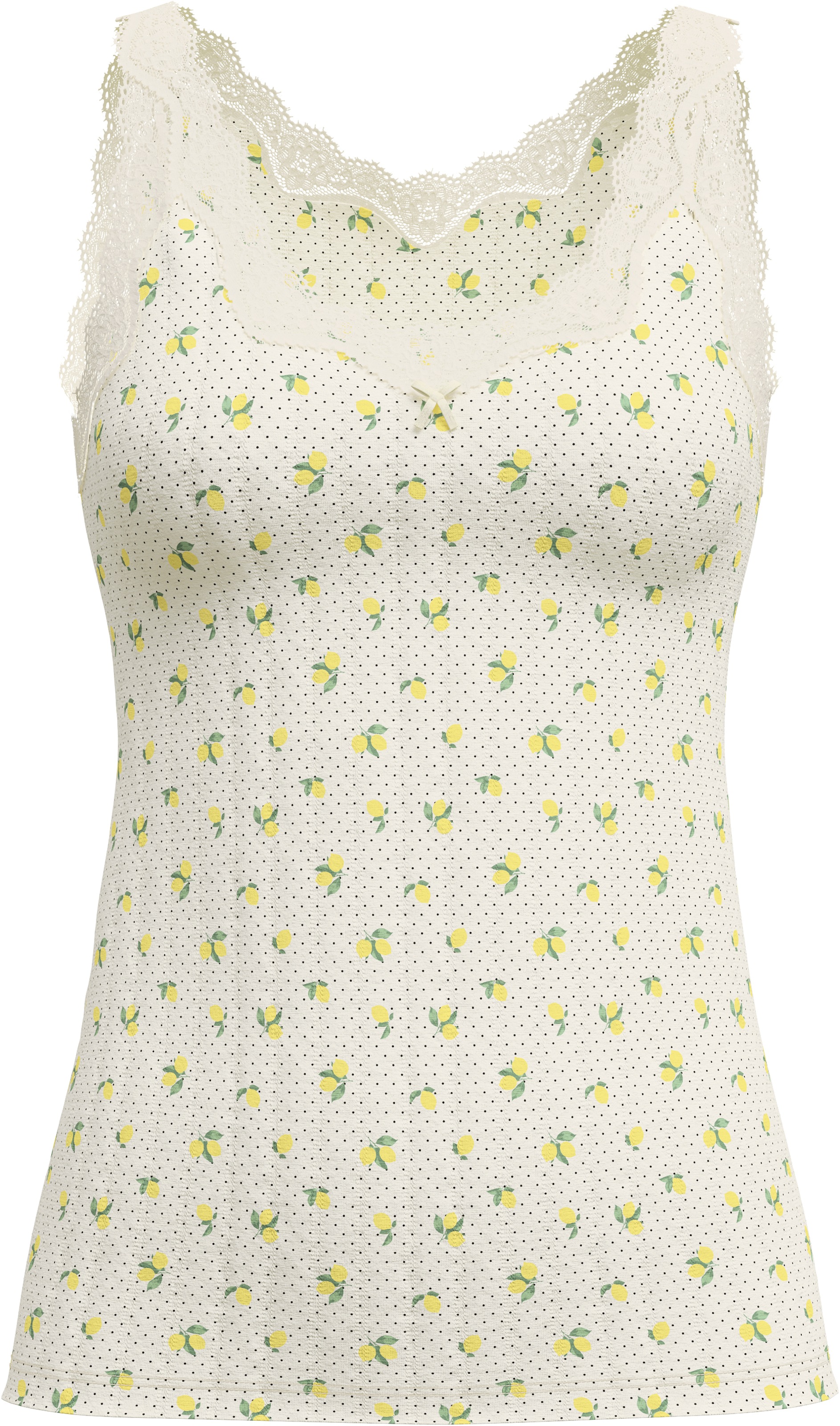 CALIDA Tanktop "Toujours Print", edle Nadelstreifen-Optik, elastisches Jacq günstig online kaufen