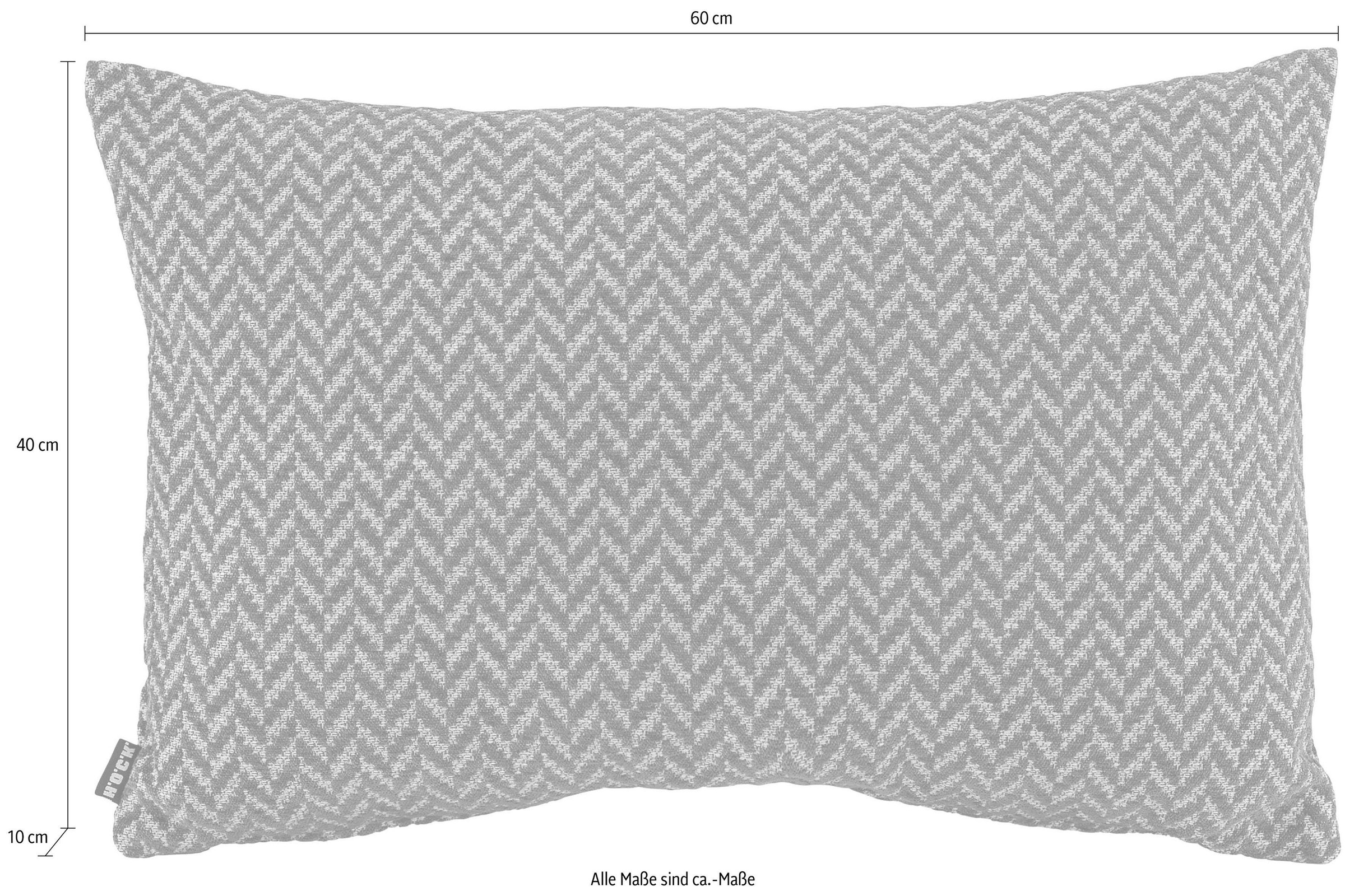 H.O.C.K. Dekokissen "Zircono" mit Ethnomuster, Kissenhülle mit Füllung, 1 S günstig online kaufen