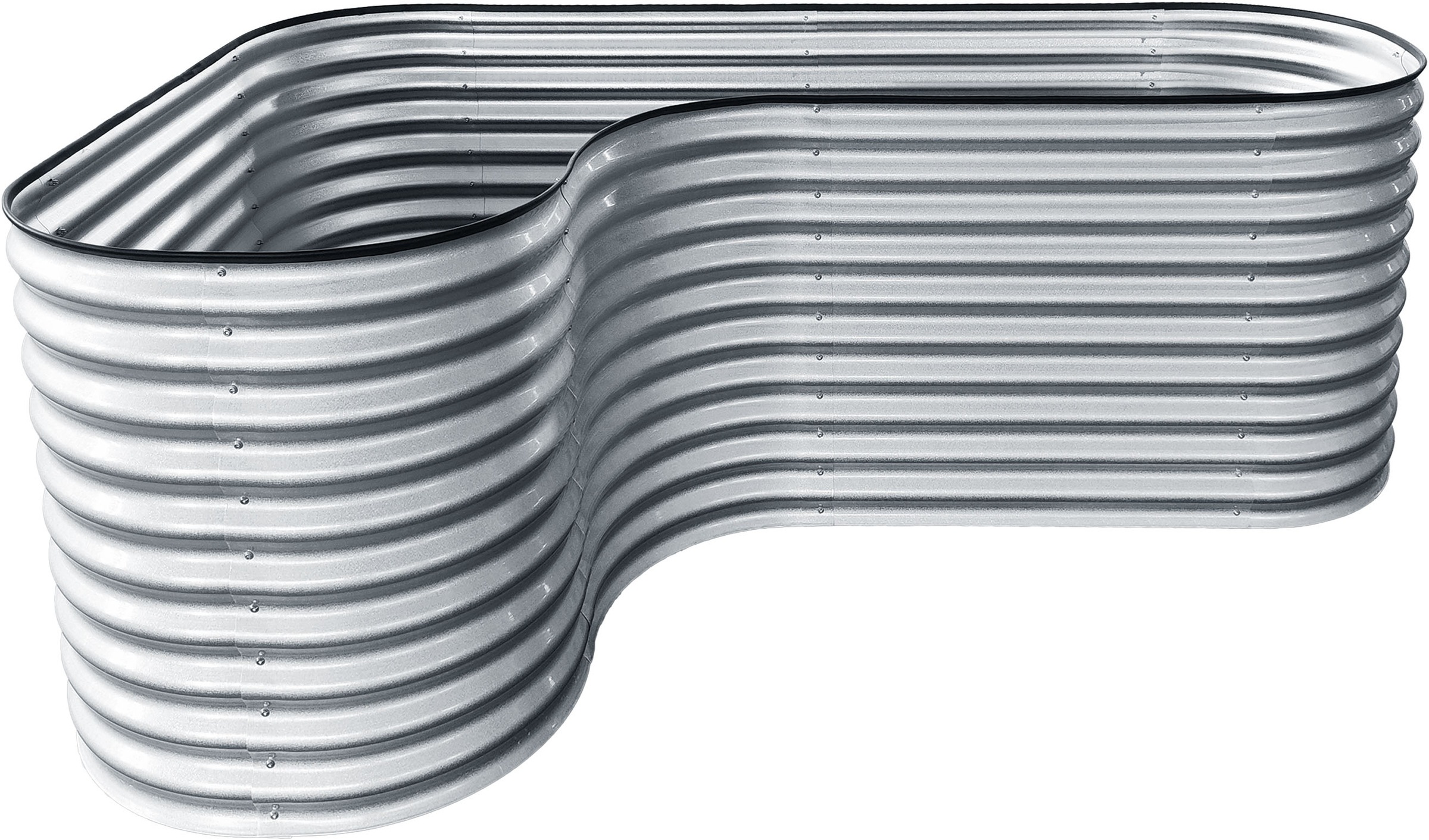 KONIFERA Hochbeet "Pamplona" BxTxH: 240x160x82 cm, 1900 l günstig online kaufen