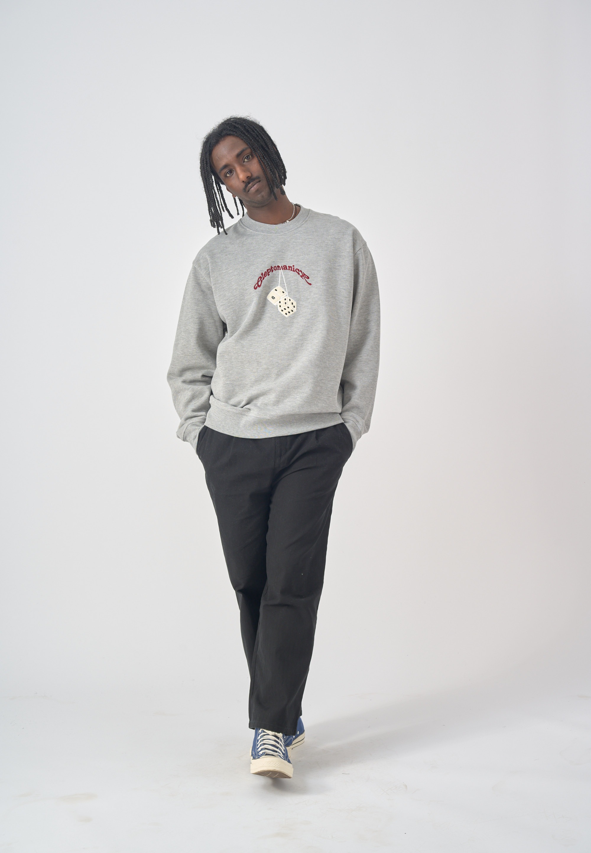 Cleptomanicx Sweatshirt »Boxy Crewneck Racing«, mit lockerem Schnitt