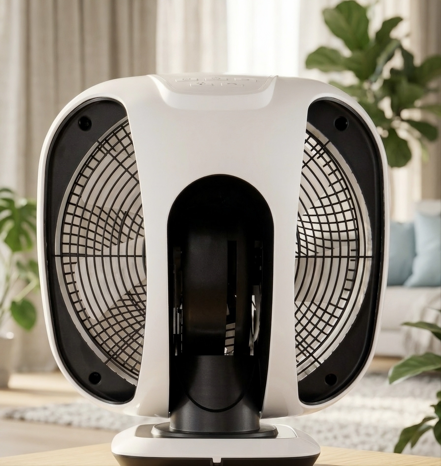 SALCO Tischventilator »SST-261« 8 Geschwindigkeiten, 80°-Oszillation & Neigung, Timer, Fernbedienung