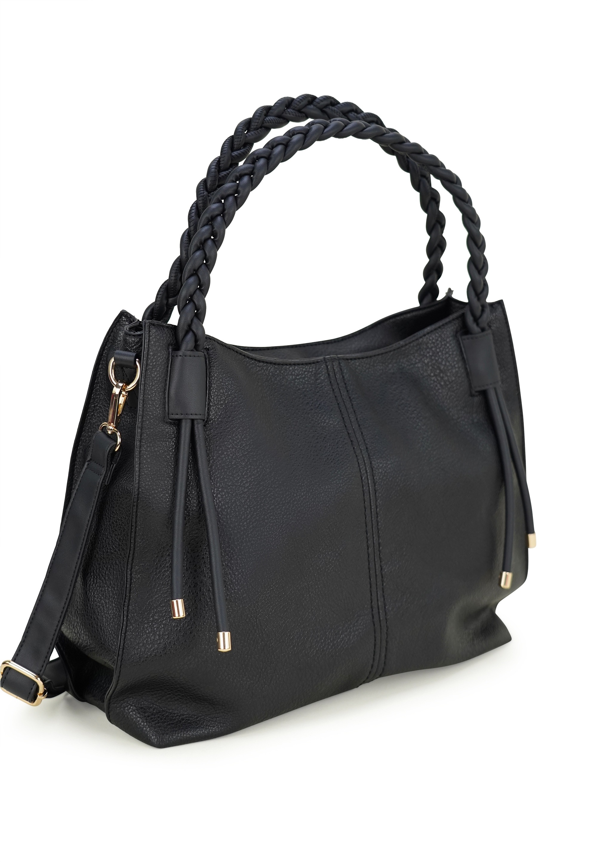 Harpa Schultertasche »MARQUIS« mit geflochtenen Doppelgriffen