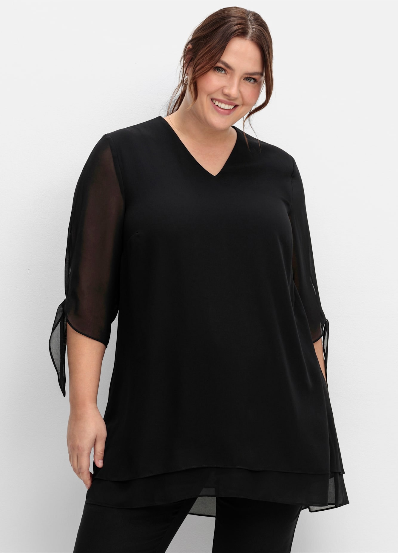 Sheego Chiffonbluse günstig online kaufen