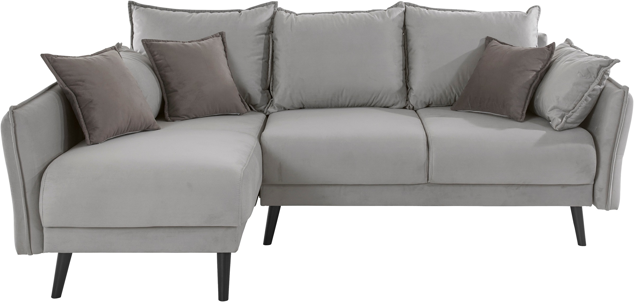 Home affaire Ecksofa "Asra L-Form" incl. Bettfunktion und Bettkasten, Seite günstig online kaufen