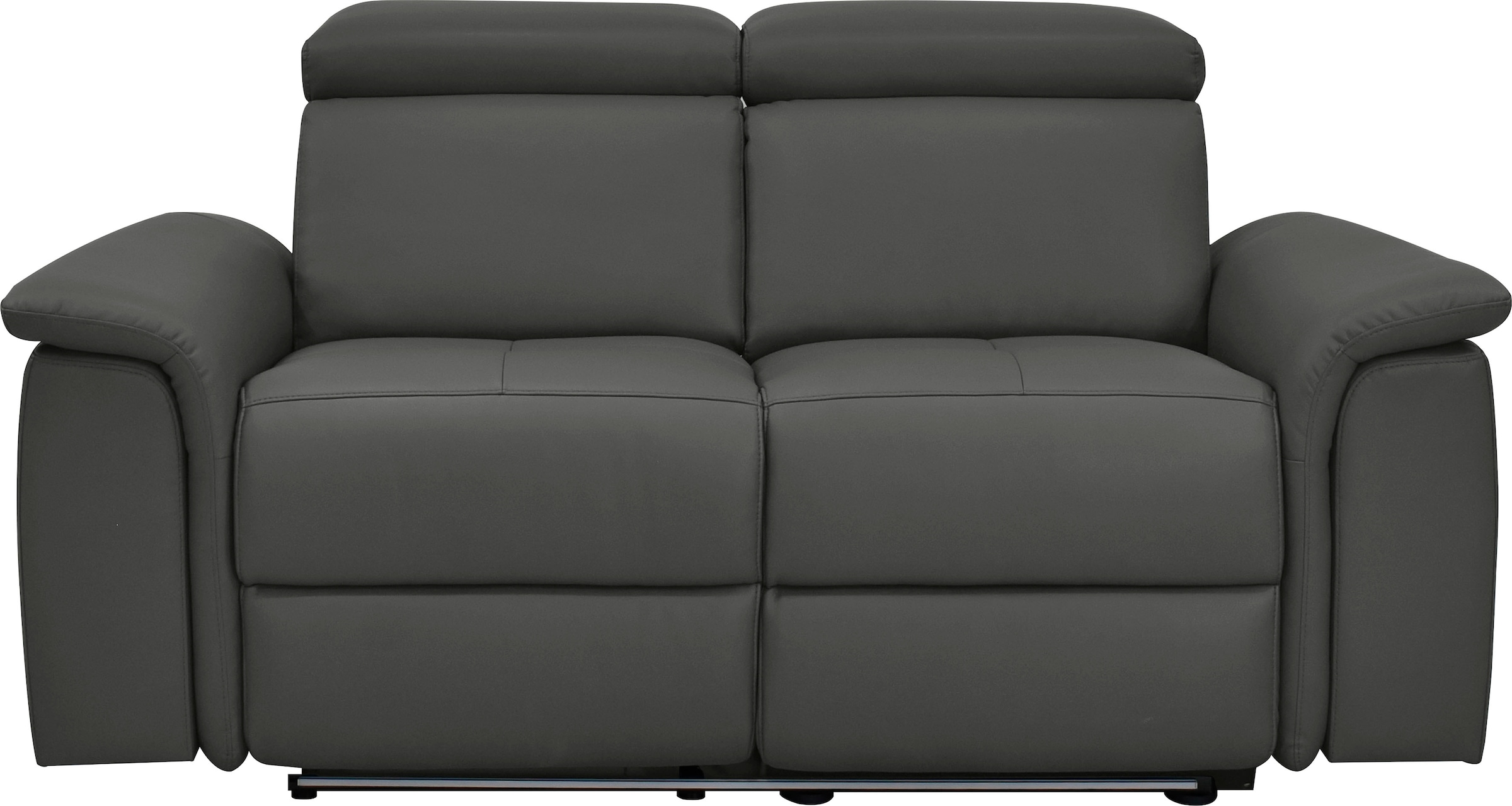 OTTO home 2-Sitzer "Pareli 172cm, manuelle u. elektr. Relaxfunktion" USB, Kopfteil-Verstellung, LED, in Echtleder, Kunstleder, Web