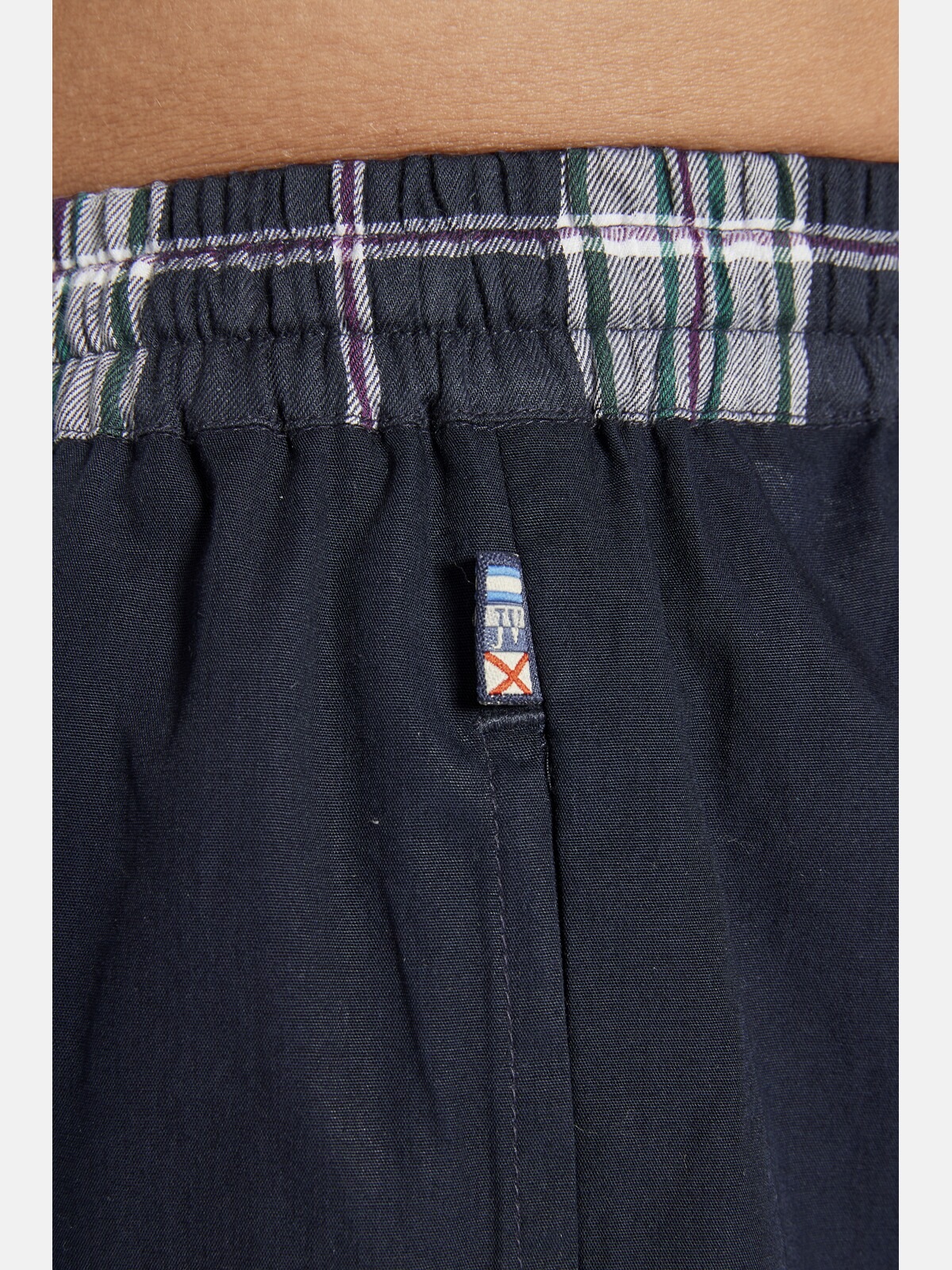 Jan Vanderstorm Pyjama »2er Pack Schlafhose RAWALD«, (2 tlg.), in kariert & unifarben
