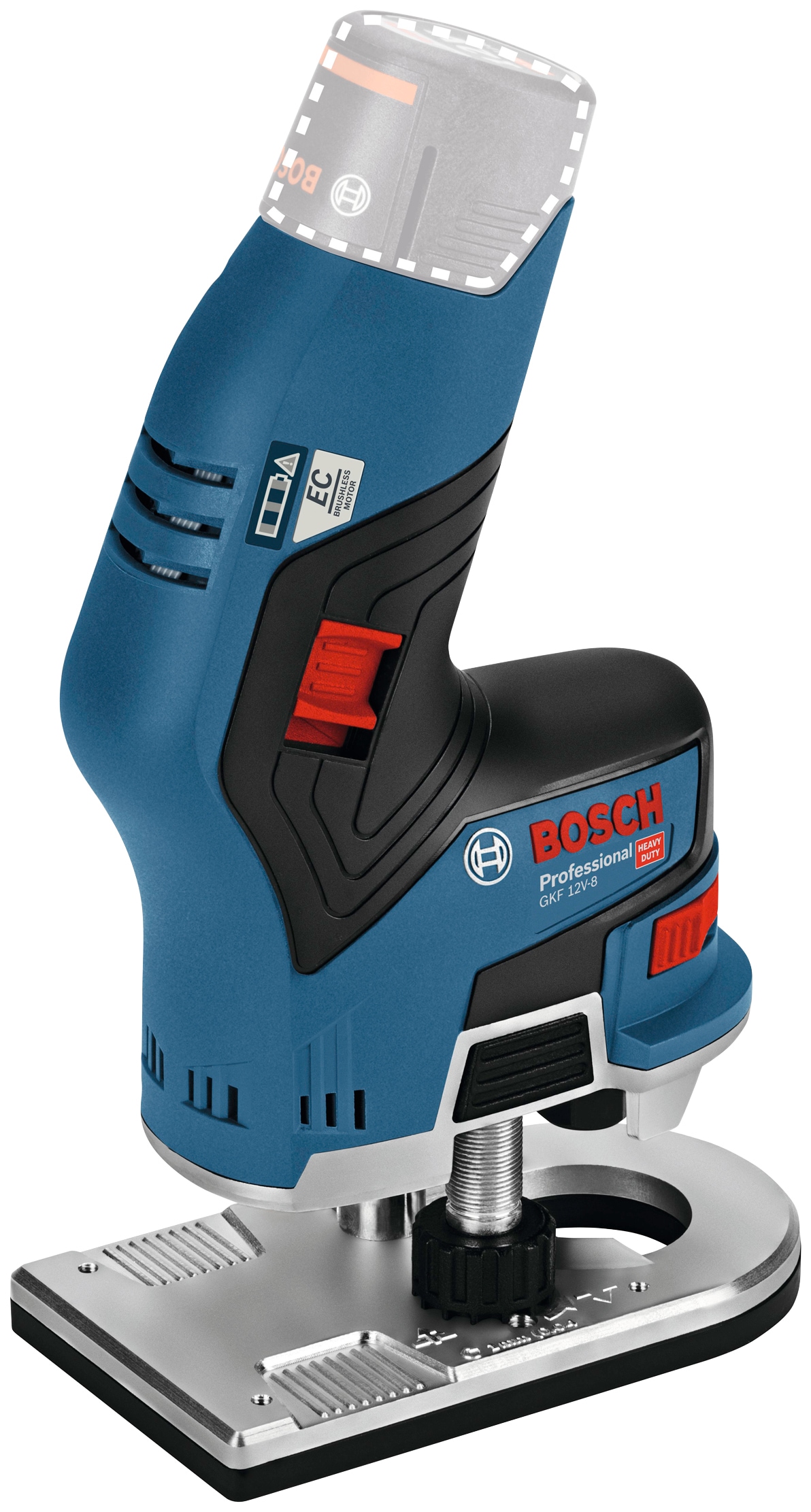 Bosch Professional Akku-Fräse "GKF 12V-8", ohne Akku