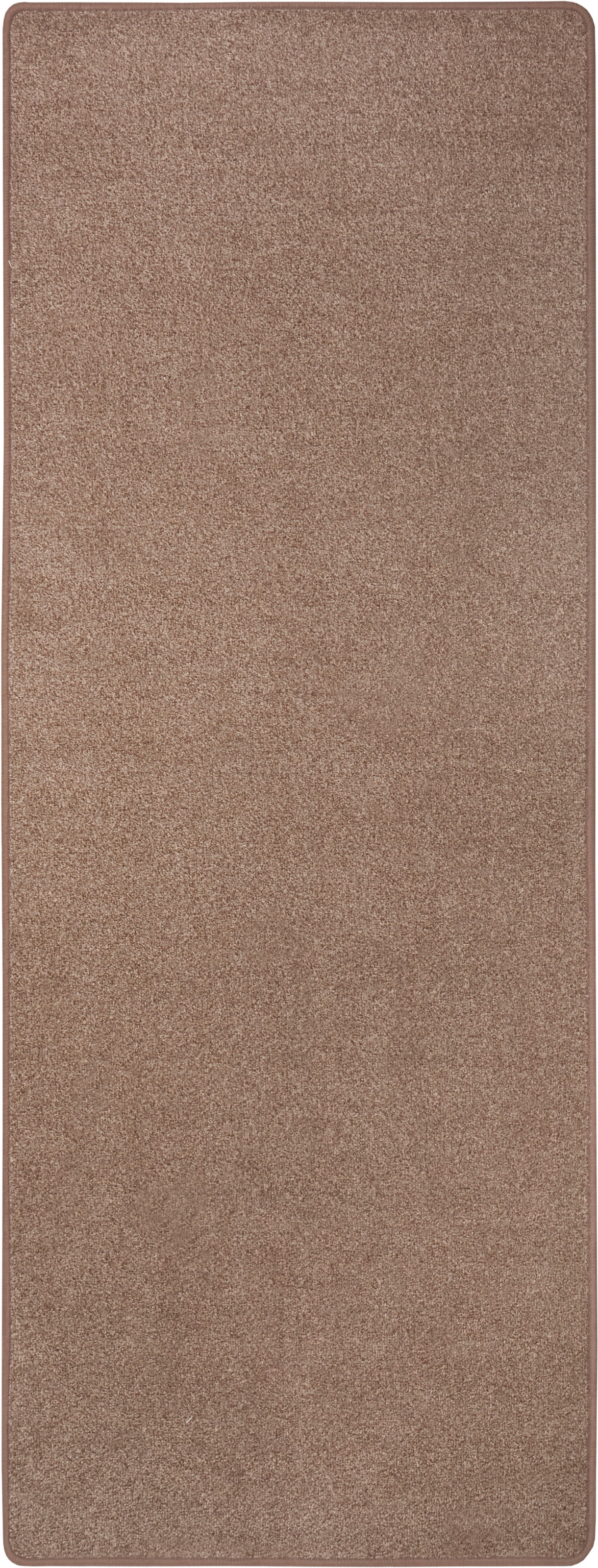 Hanse Home Exclusiv Läufer »Liberty«, rechteckig, 7 mm Höhe, Uni-Meliert, robust, kräftige Farben, rundherum farbige Kettelung