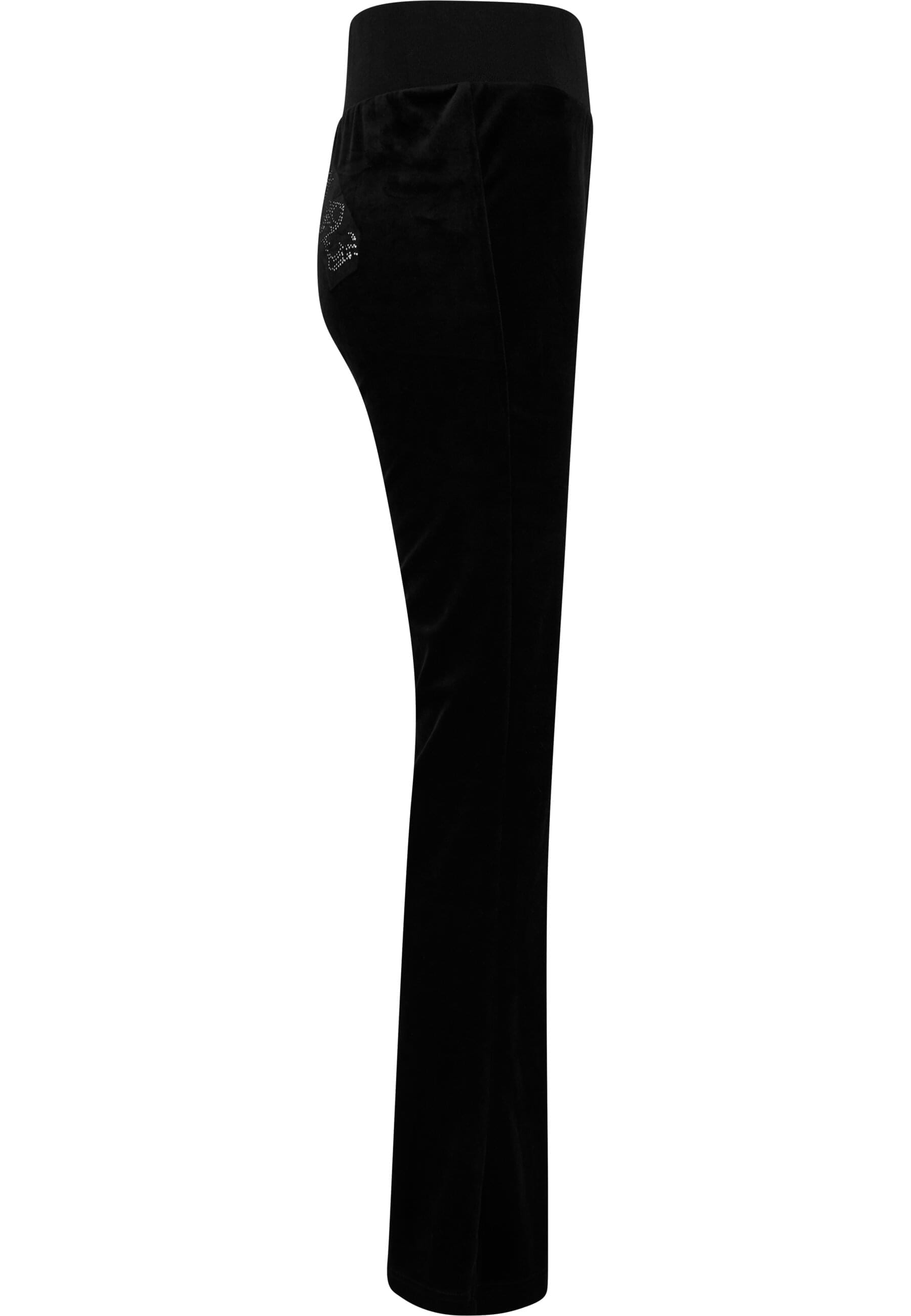 Karl Kani Jogginghose »Karl Kani KW251-035-1 Signature Rhinestone Velours Trackpants«, (1 tlg.)
