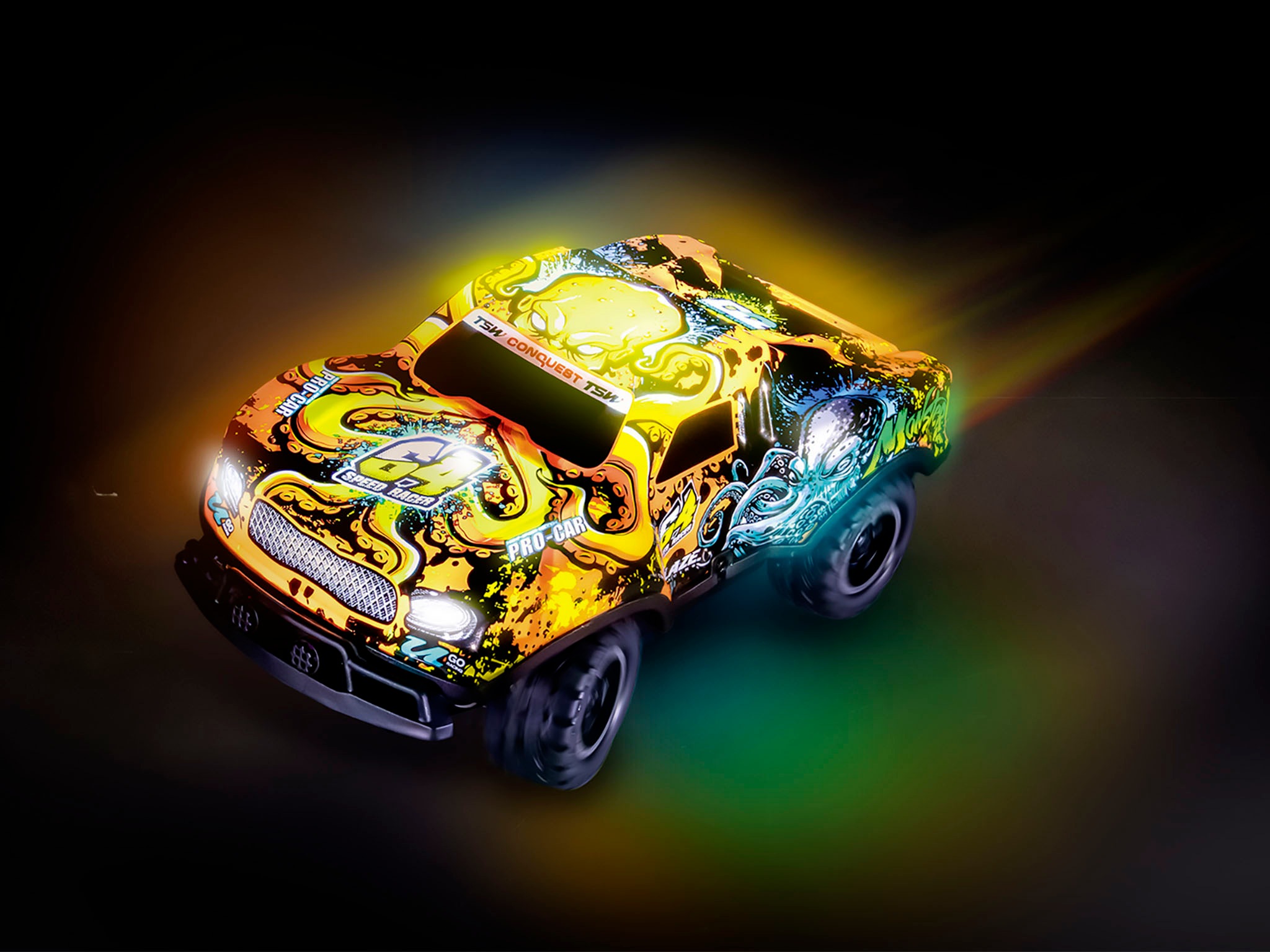 Revell® RC-Monstertruck »Revell® control, Ghost Driver, 2,4 GHz, orange«, mit LED-Licht