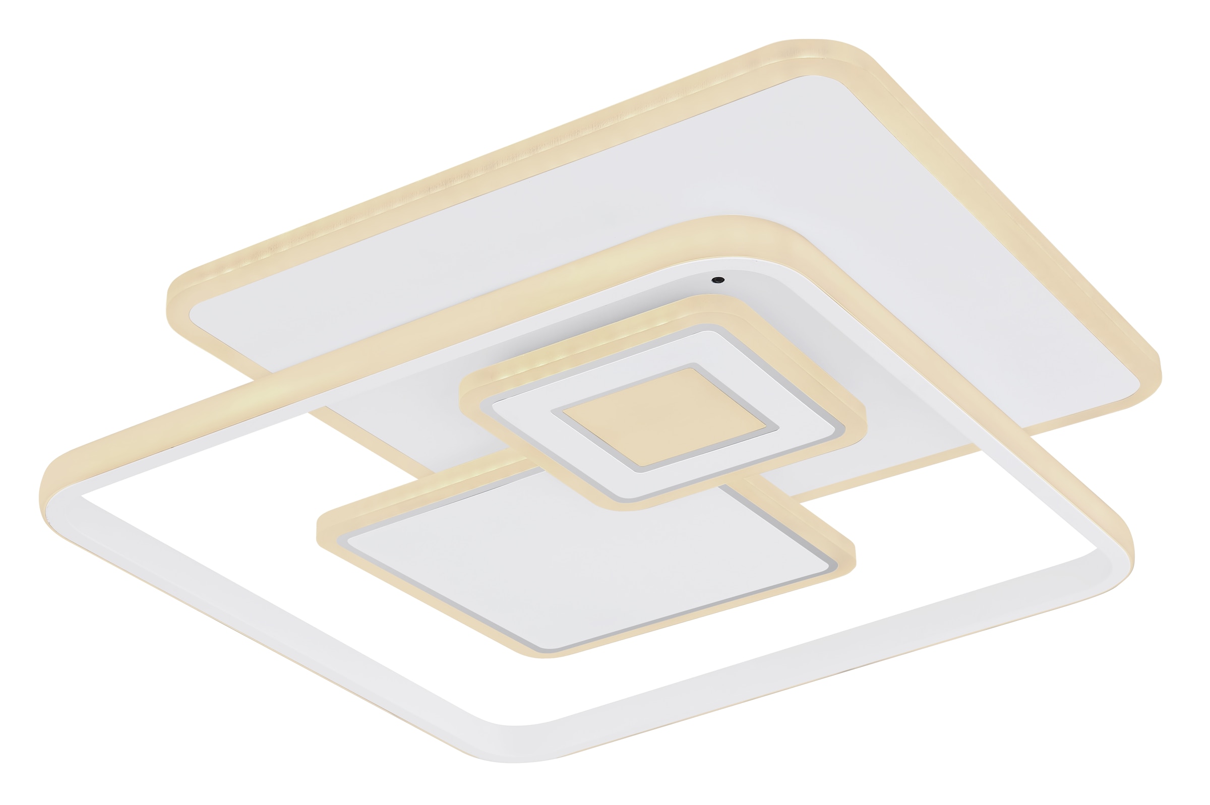 GLOBO LIGHTING LED Deckenleuchte »RODERICK«, Leuchtmittel LED-Modul | LED fest integriert, Deckenlampe/quadratisch/Wohnzimmer/Schlafzimmer/modern