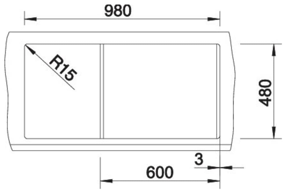 Blanco Granitspüle »METRA XL 6 S« 1 Stk. tlg. erhältlich in mehreren Farben