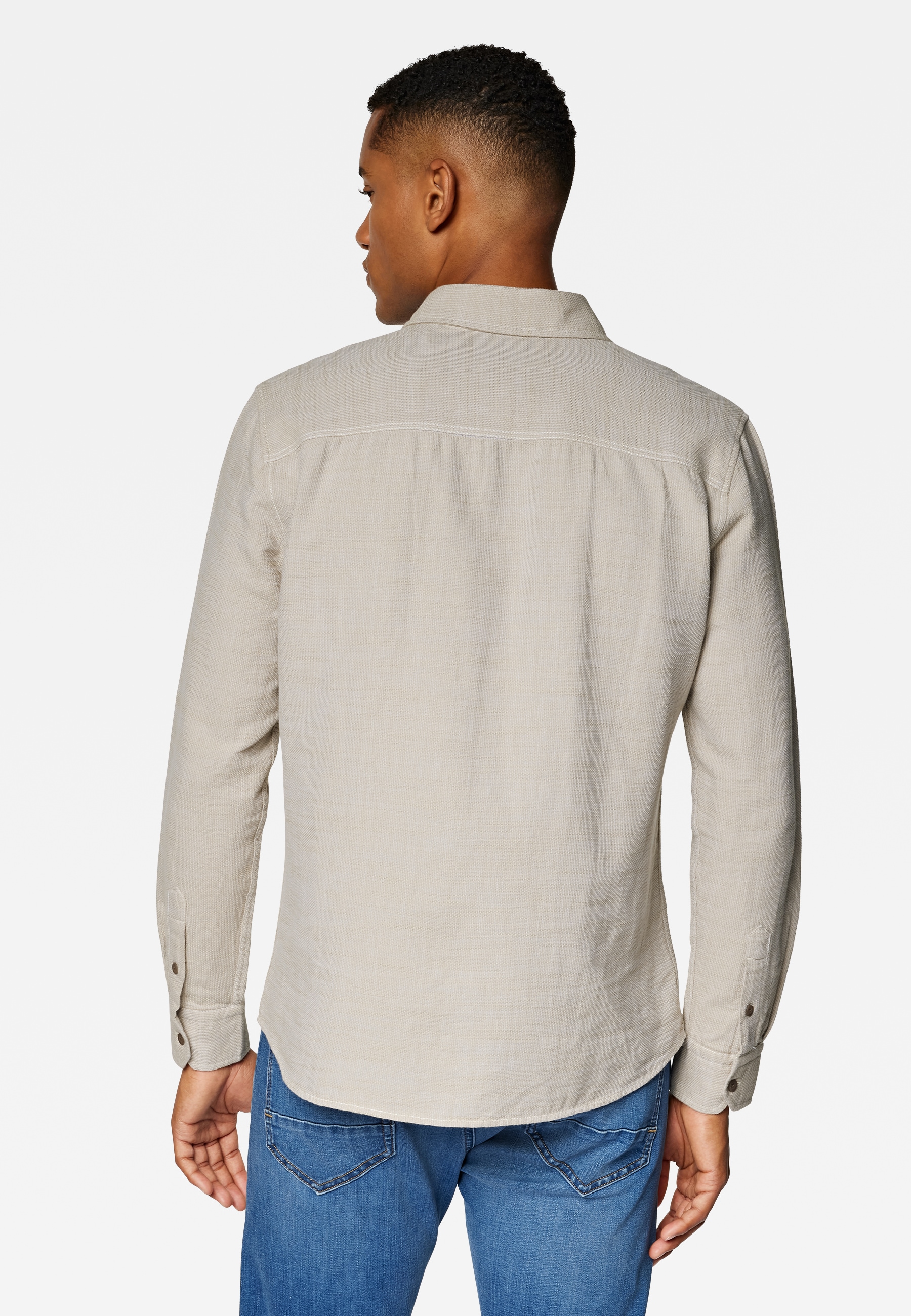 Mavi Langarmhemd »LONG SLEEVE SHIRT«, Hemd mit Struktur