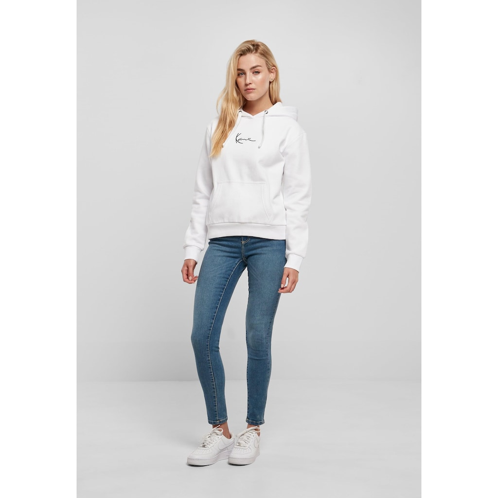 Karl Kani Longpullover »Karl Kani Unisex KKWQ32004WHT SMALL SIGNATURE HOODY WHT«, (1 tlg.)