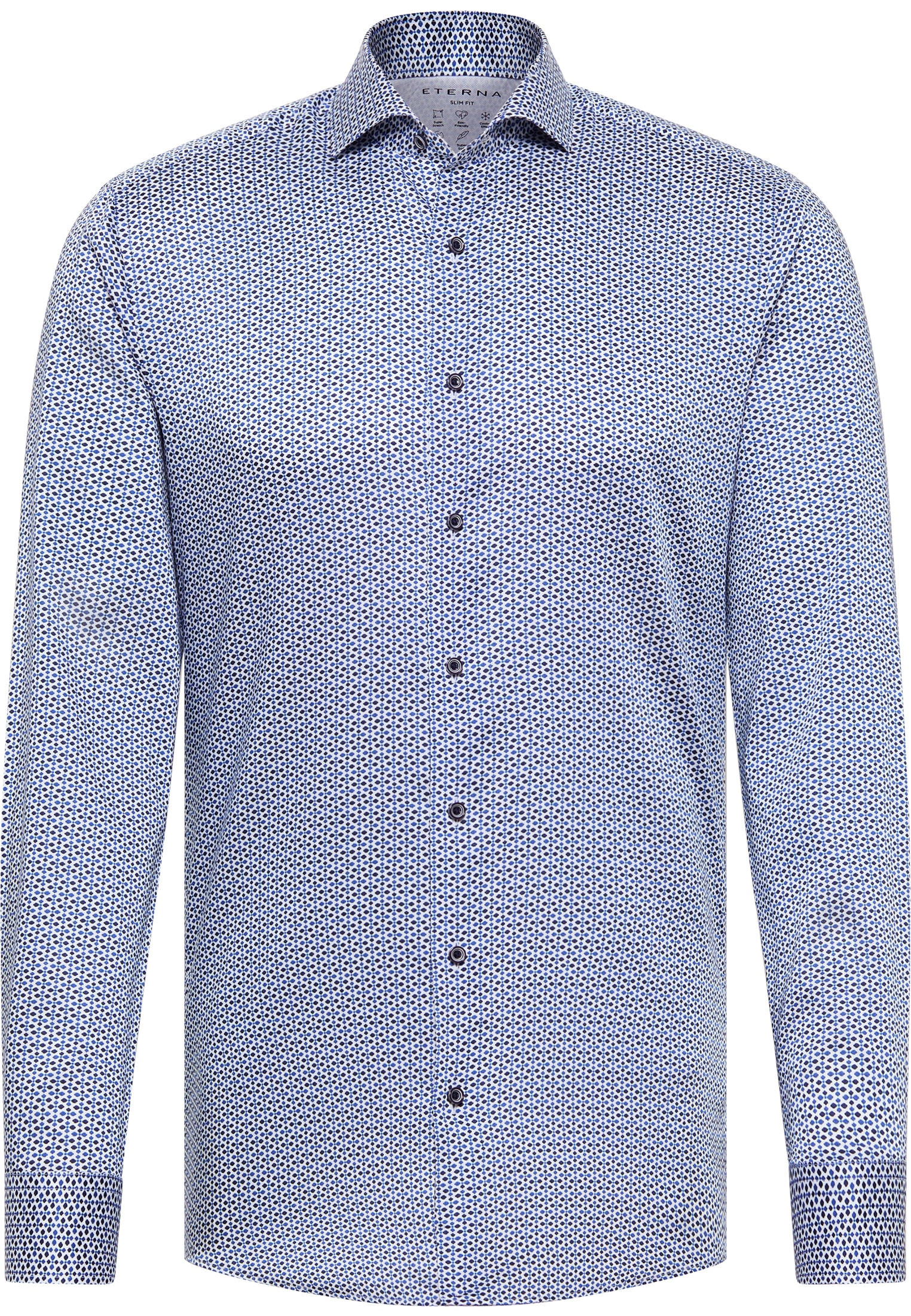 Eterna Langarmhemd »SLIM FIT«