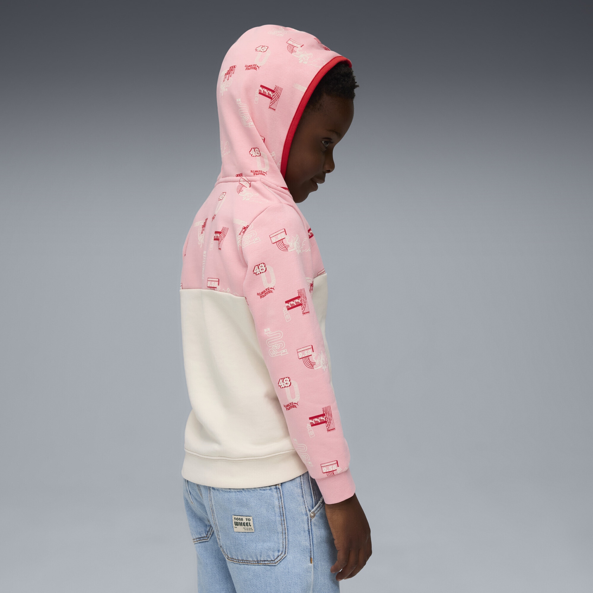 PUMA Sweatshirt »Little Runners Hoodie mit Reißverschluss bis zum Hals Kinder«