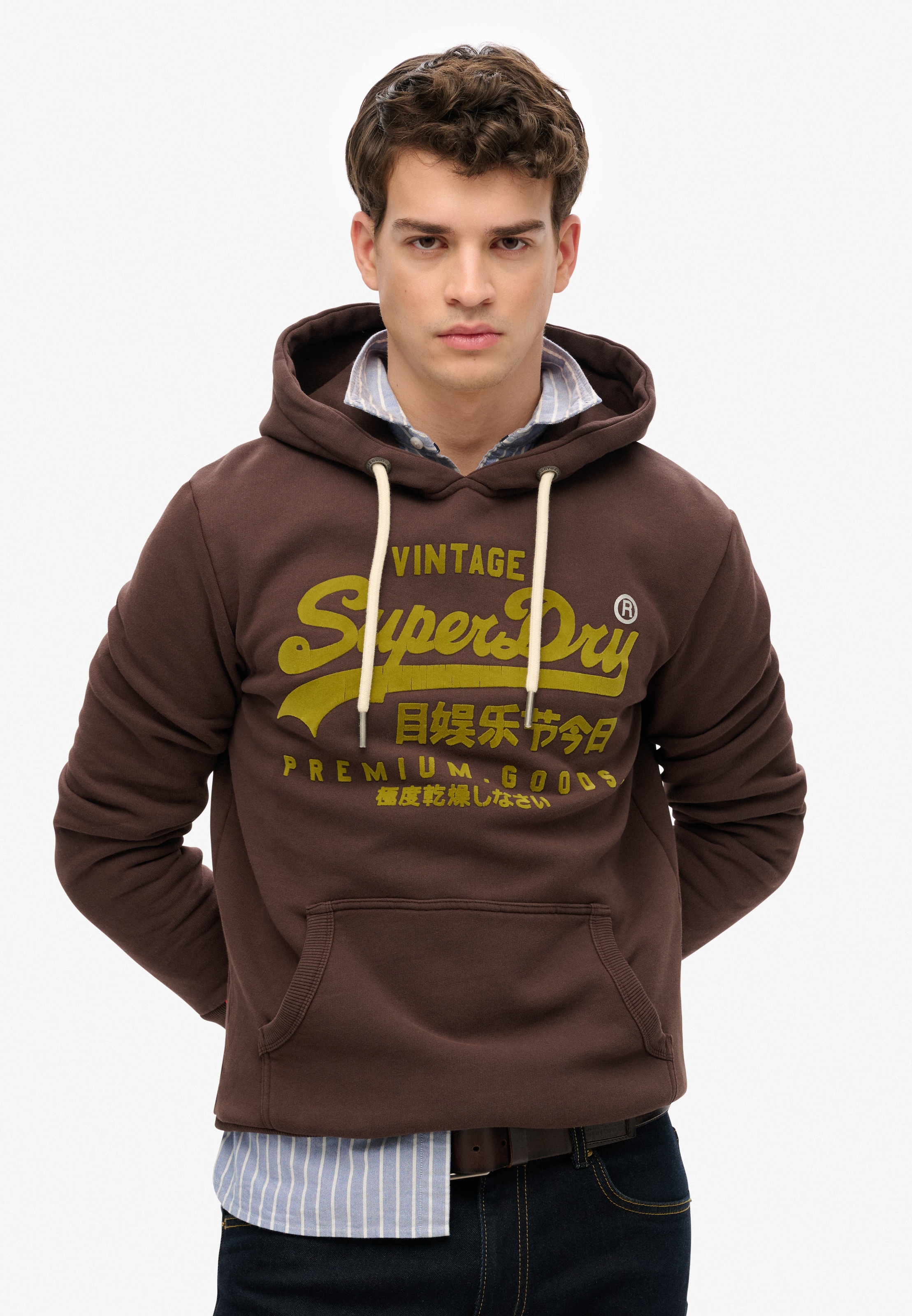 Superdry Kapuzensweatshirt "VL TONAL RELAXED HOOD" günstig online kaufen
