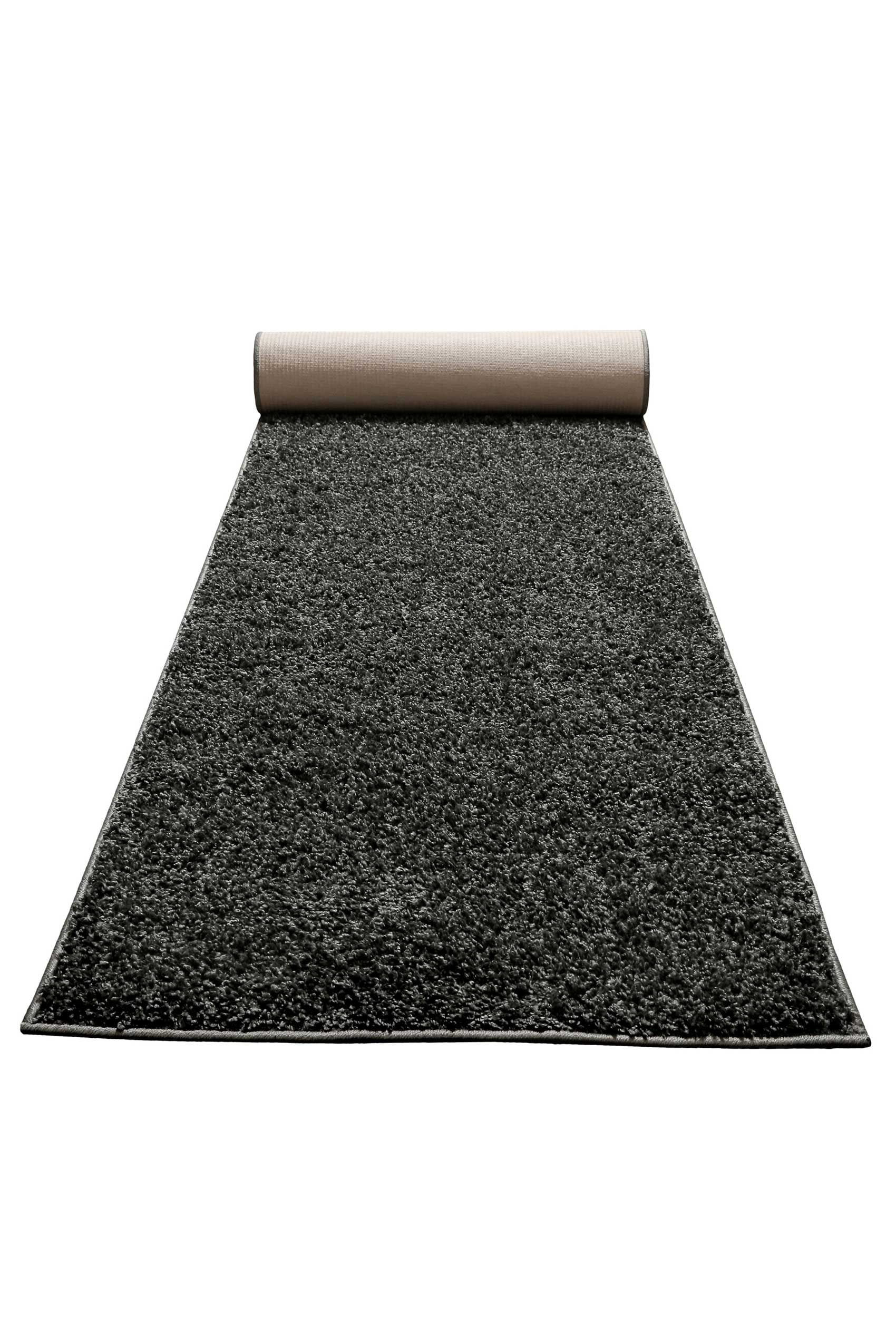 Homie Living Teppich »Gino«, rund, 30 mm Höhe, Hochflor, gewebt, weich, uni, Wohnzimmer, Schlafzimmer, waschbar
