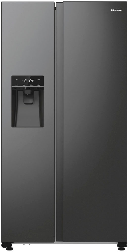 Hisense Side-by-Side "RS5P535NTFE" 178,6 cm hoch 91,5 cm breit Wasser-/Eiss günstig online kaufen