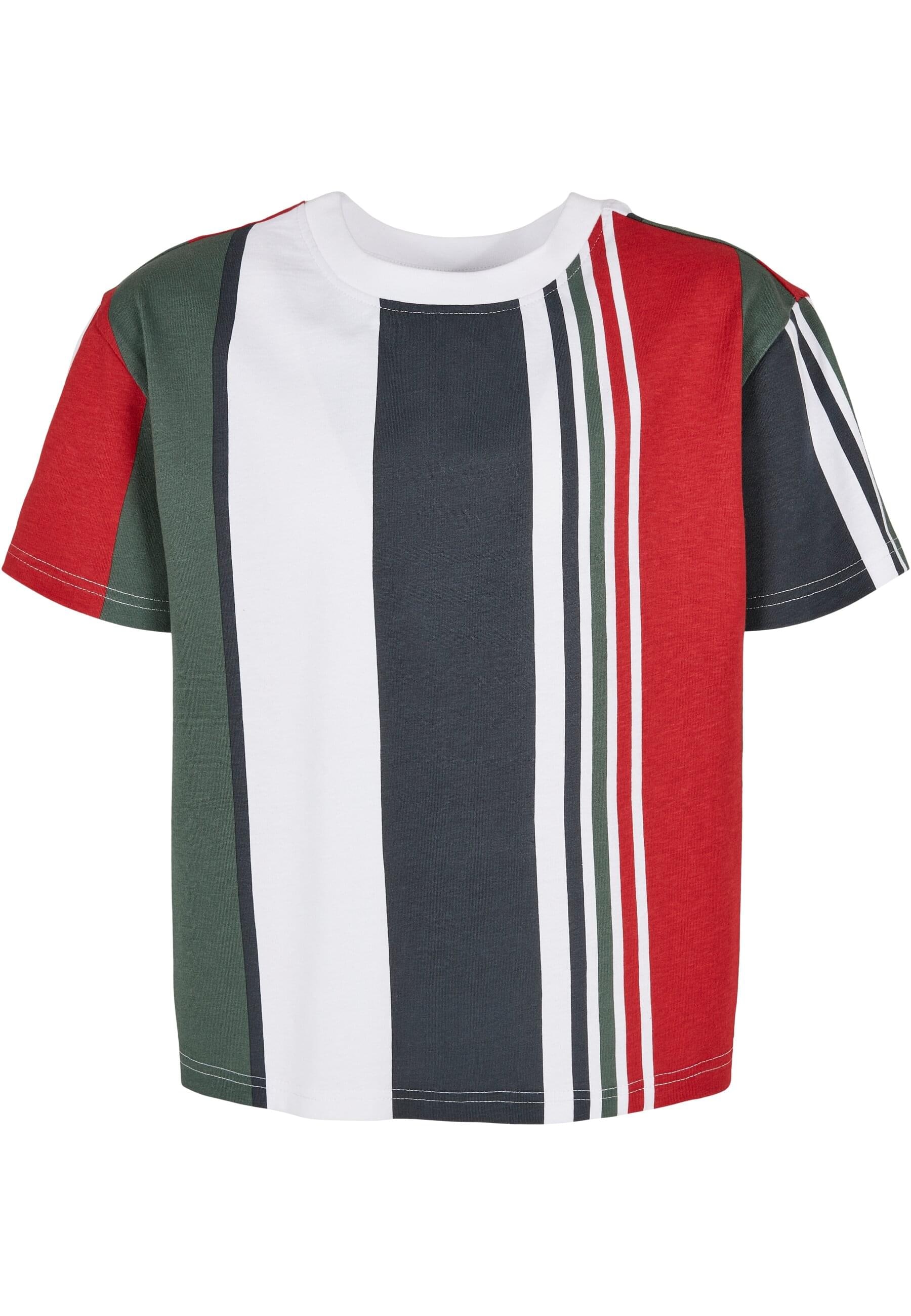T-Shirt »Urban Classics Herren Boys Heavy Oversized Big AOP Stripe Tee«, (1 tlg.)